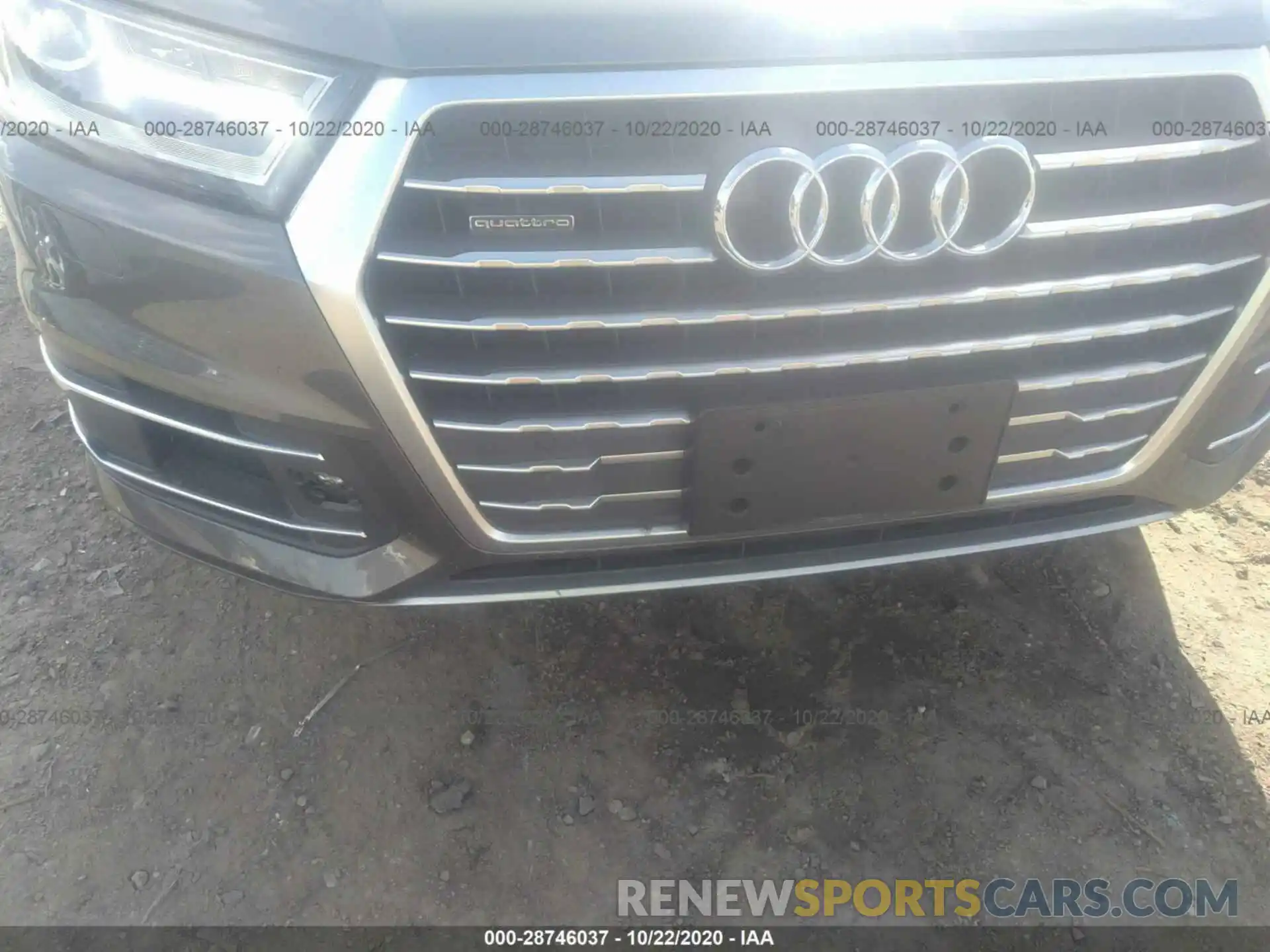 6 Photograph of a damaged car WA1AHAF73KD017954 AUDI Q7 2019