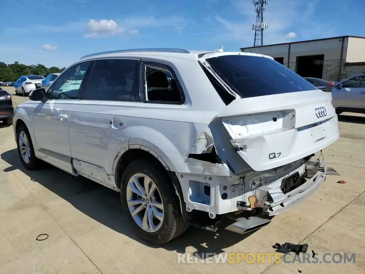 3 Photograph of a damaged car WA1AHAF73KD024600 AUDI Q7 2019