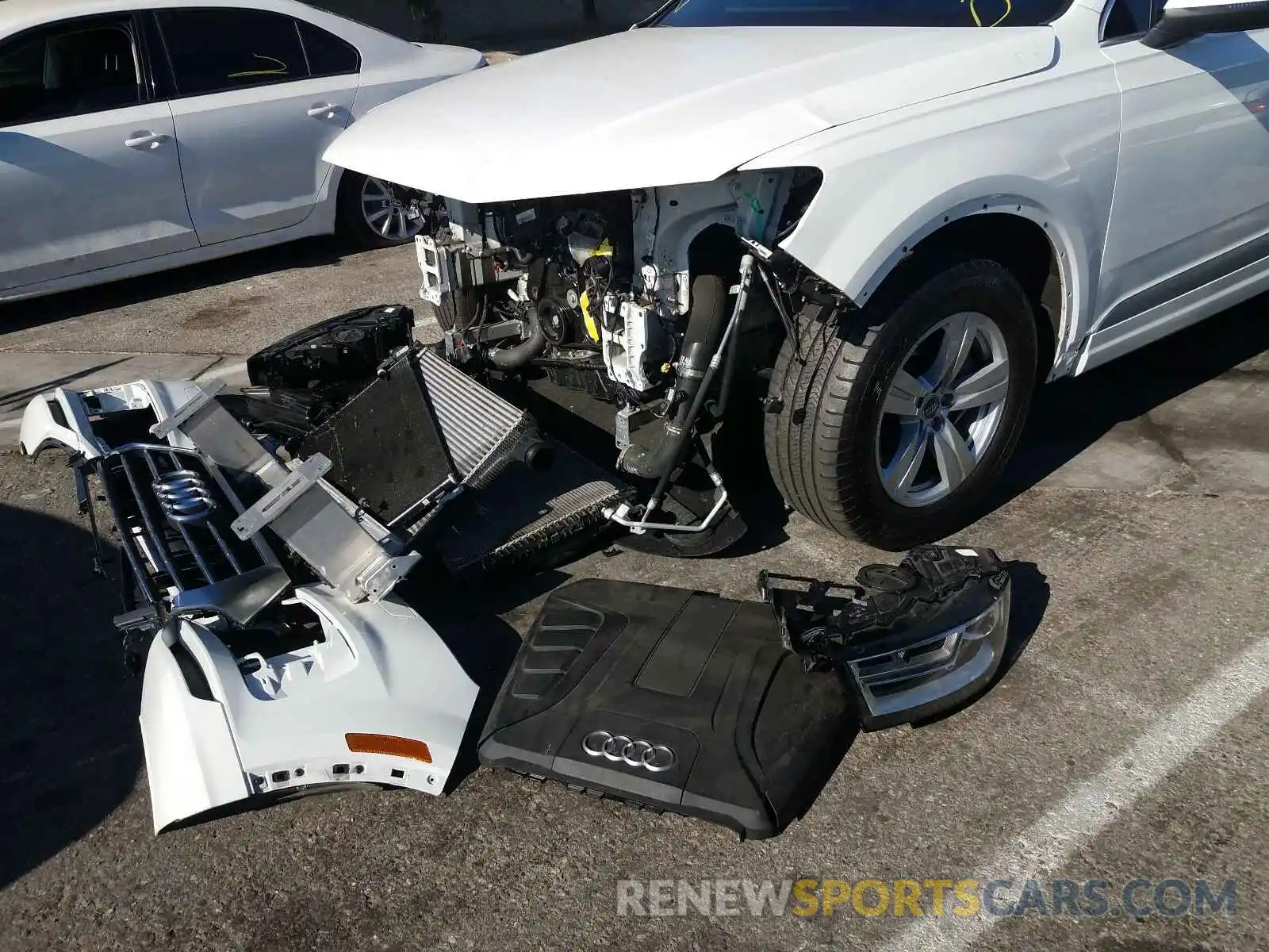 9 Photograph of a damaged car WA1AHAF73KD029070 AUDI Q7 2019