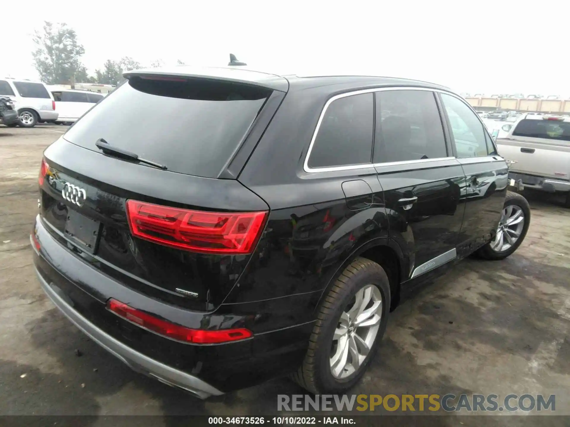 4 Фотография поврежденного автомобиля WA1AHAF73KD041235 AUDI Q7 2019