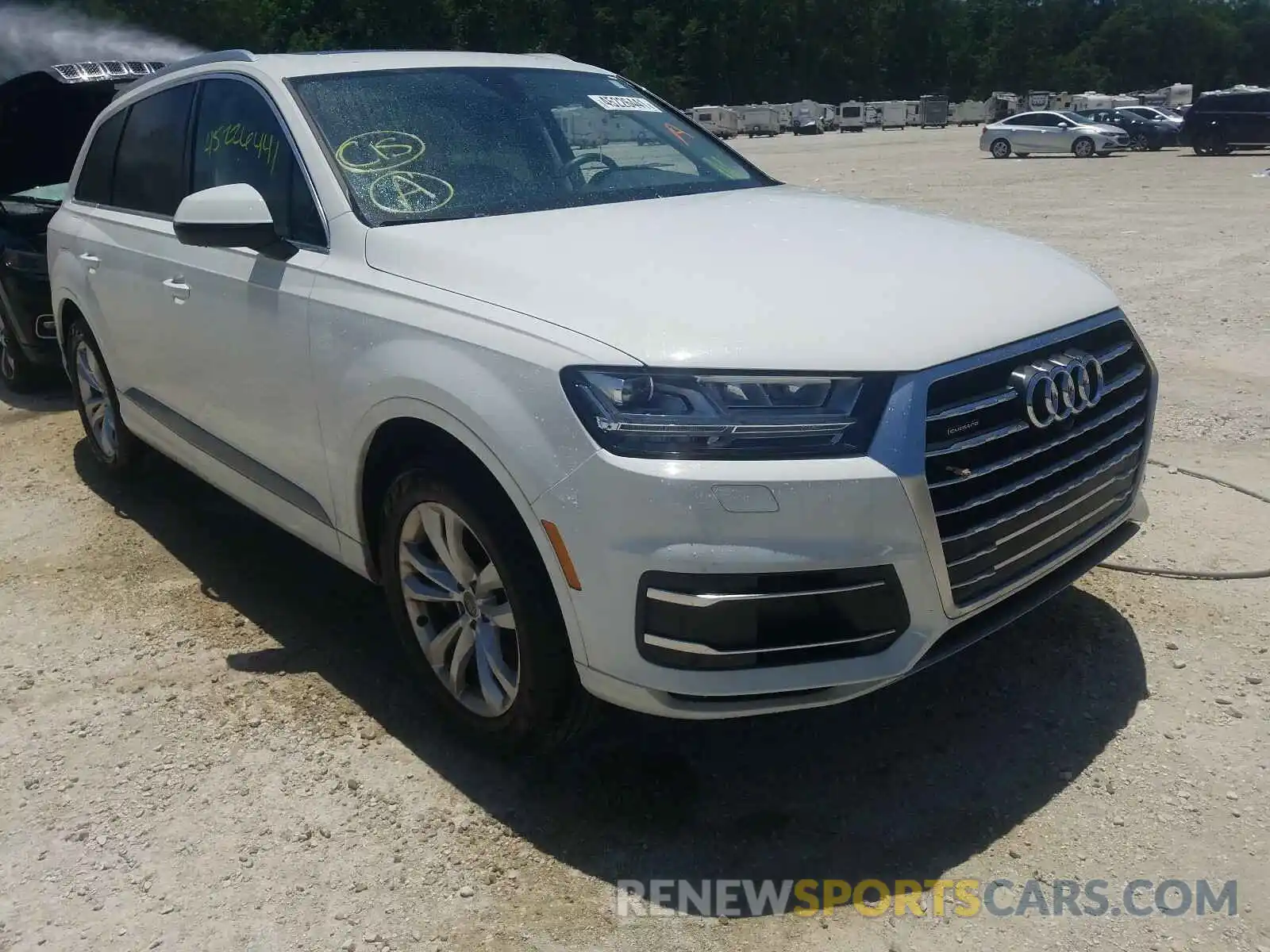 1 Фотография поврежденного автомобиля WA1AHAF73KD046581 AUDI Q7 2019