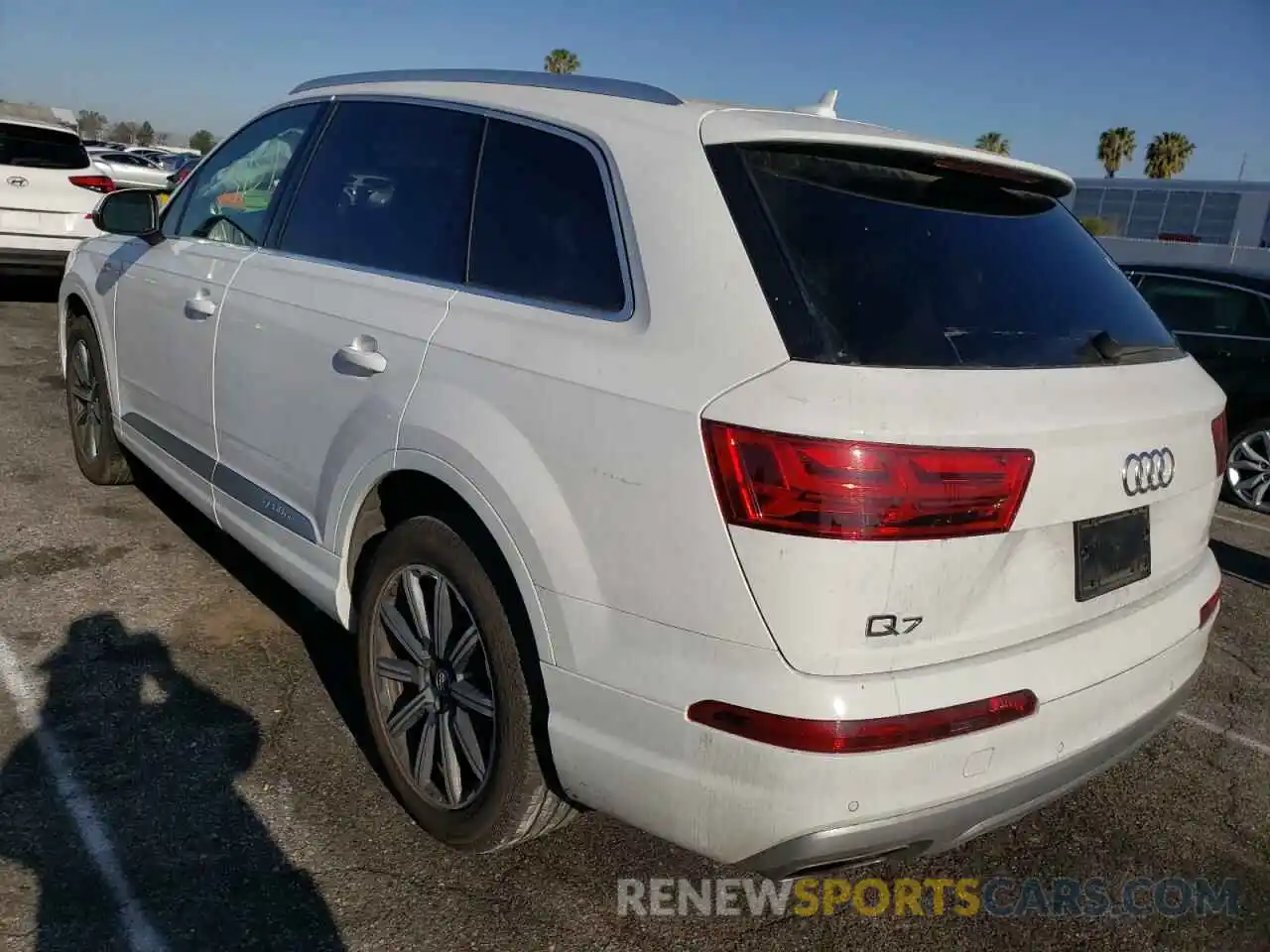 3 Фотография поврежденного автомобиля WA1AHAF75KD027823 AUDI Q7 2019