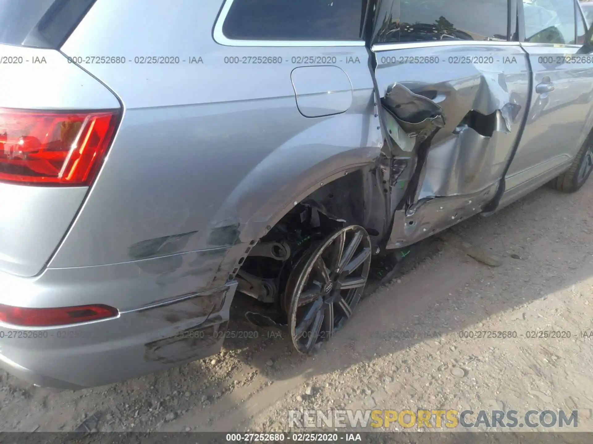 6 Photograph of a damaged car WA1AHAF75KD029426 AUDI Q7 2019