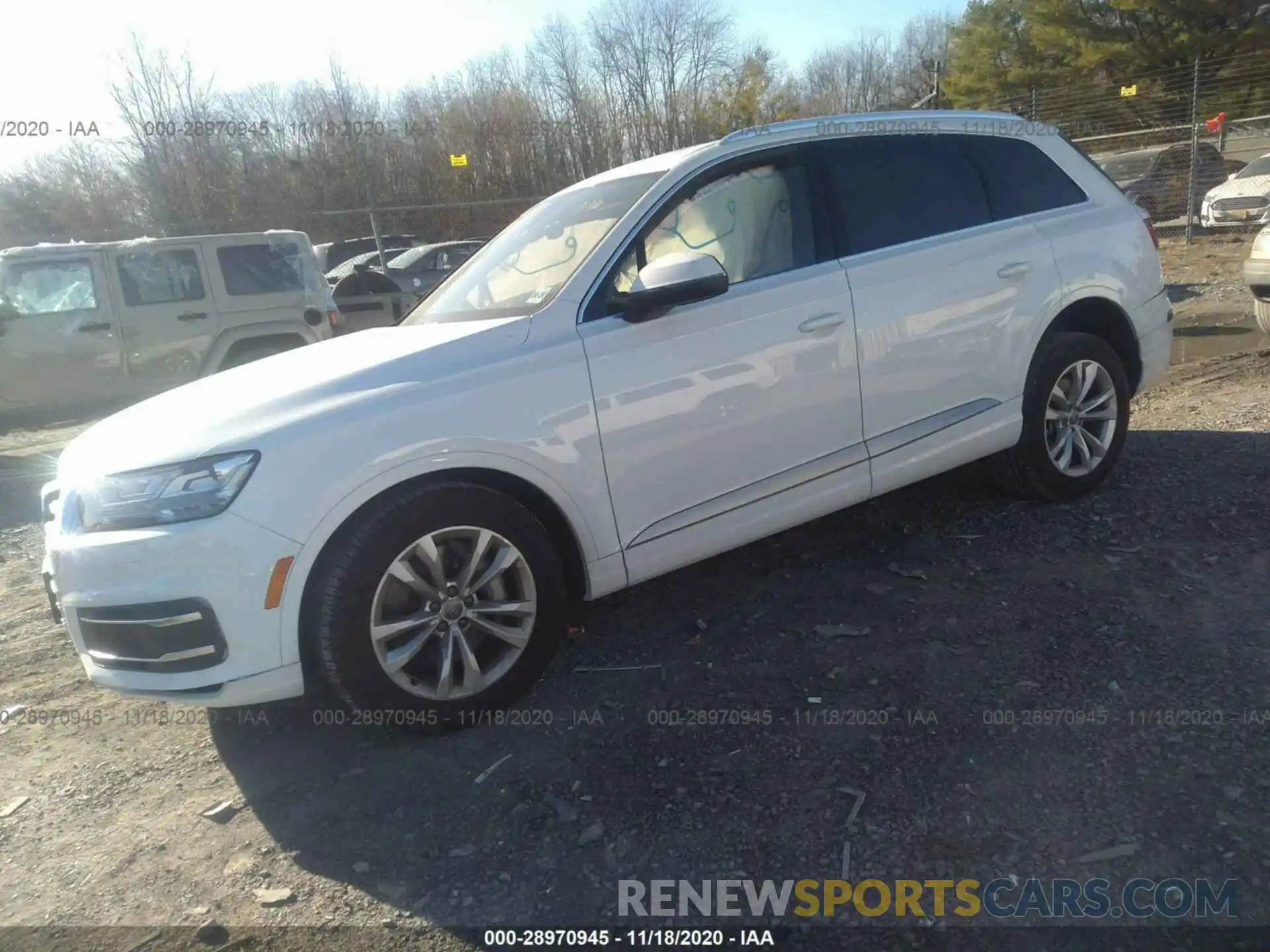 2 Photograph of a damaged car WA1AHAF75KD047831 AUDI Q7 2019