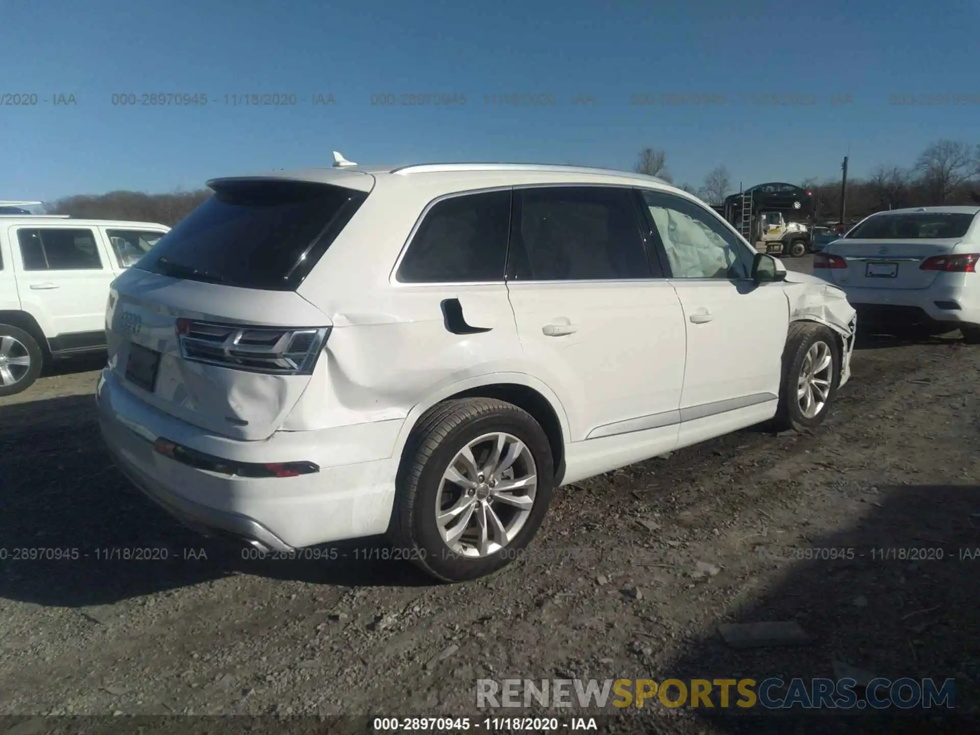 4 Фотография поврежденного автомобиля WA1AHAF75KD047831 AUDI Q7 2019