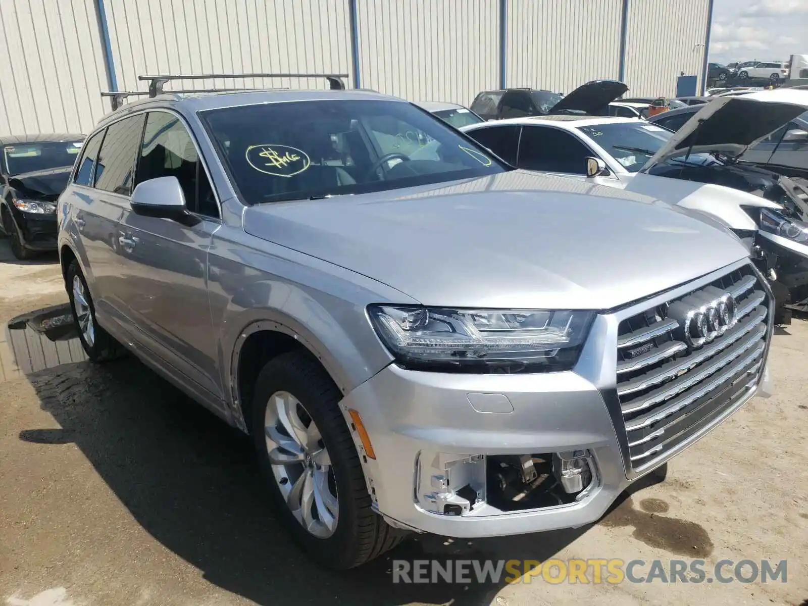 1 Photograph of a damaged car WA1AHAF75KD049711 AUDI Q7 2019