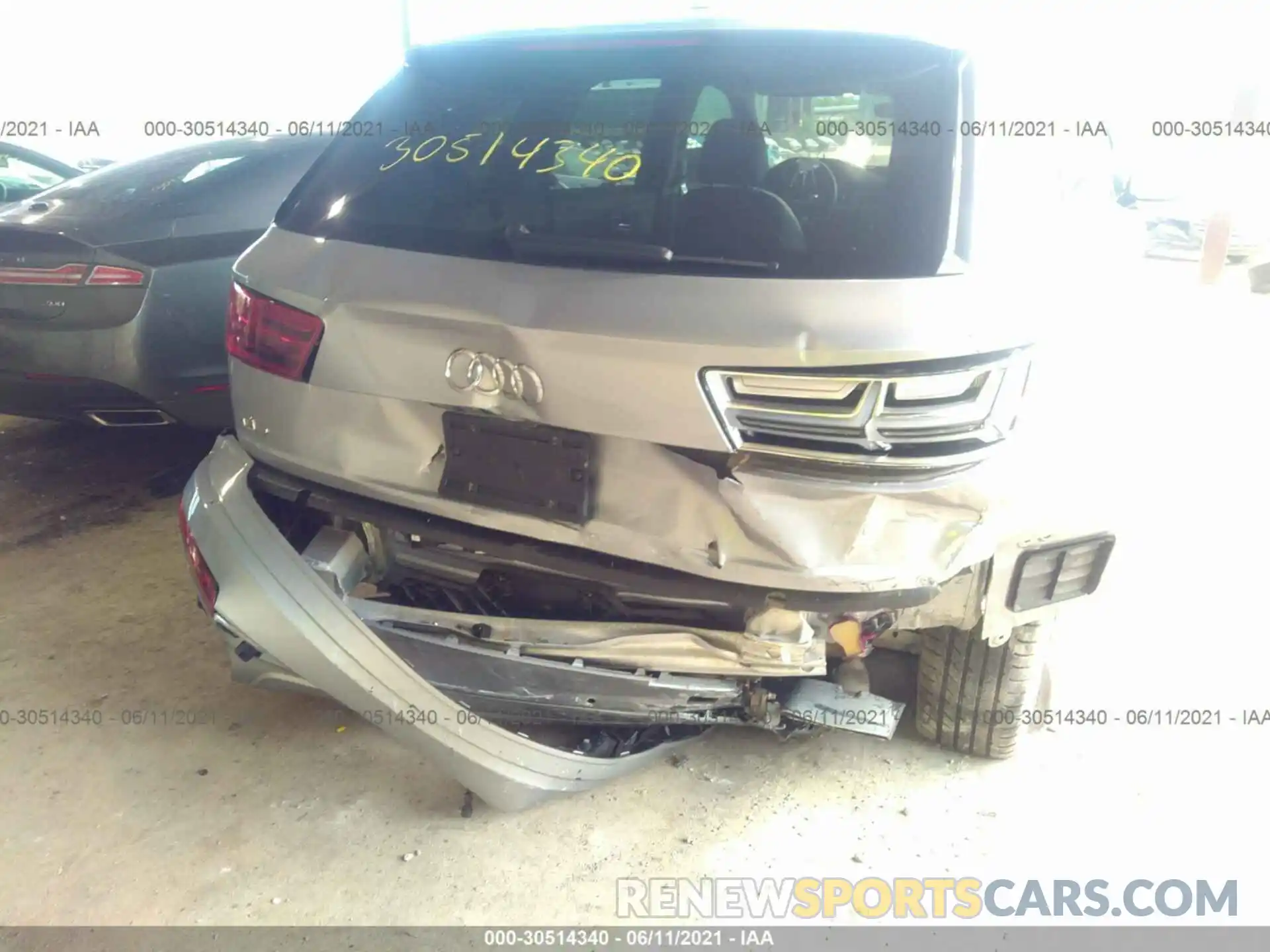 6 Photograph of a damaged car WA1AHAF76KD020654 AUDI Q7 2019