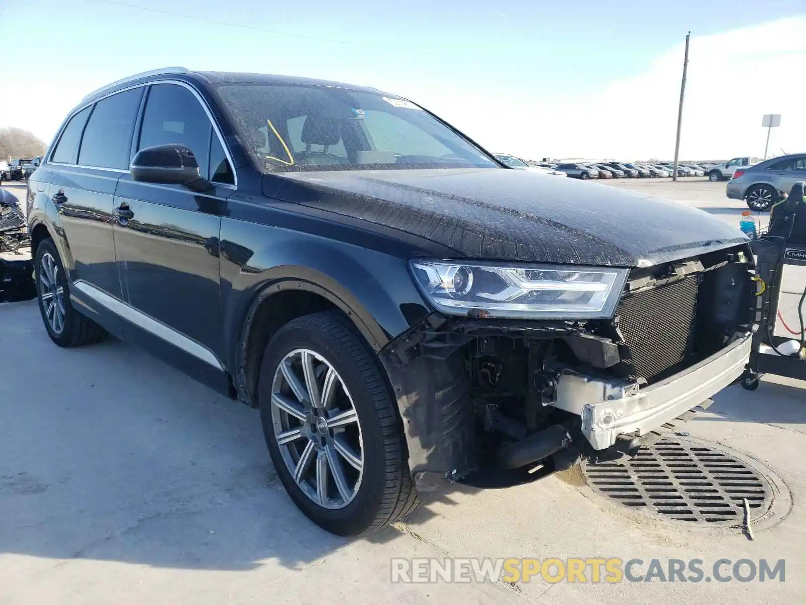 1 Photograph of a damaged car WA1AHAF76KD021884 AUDI Q7 2019