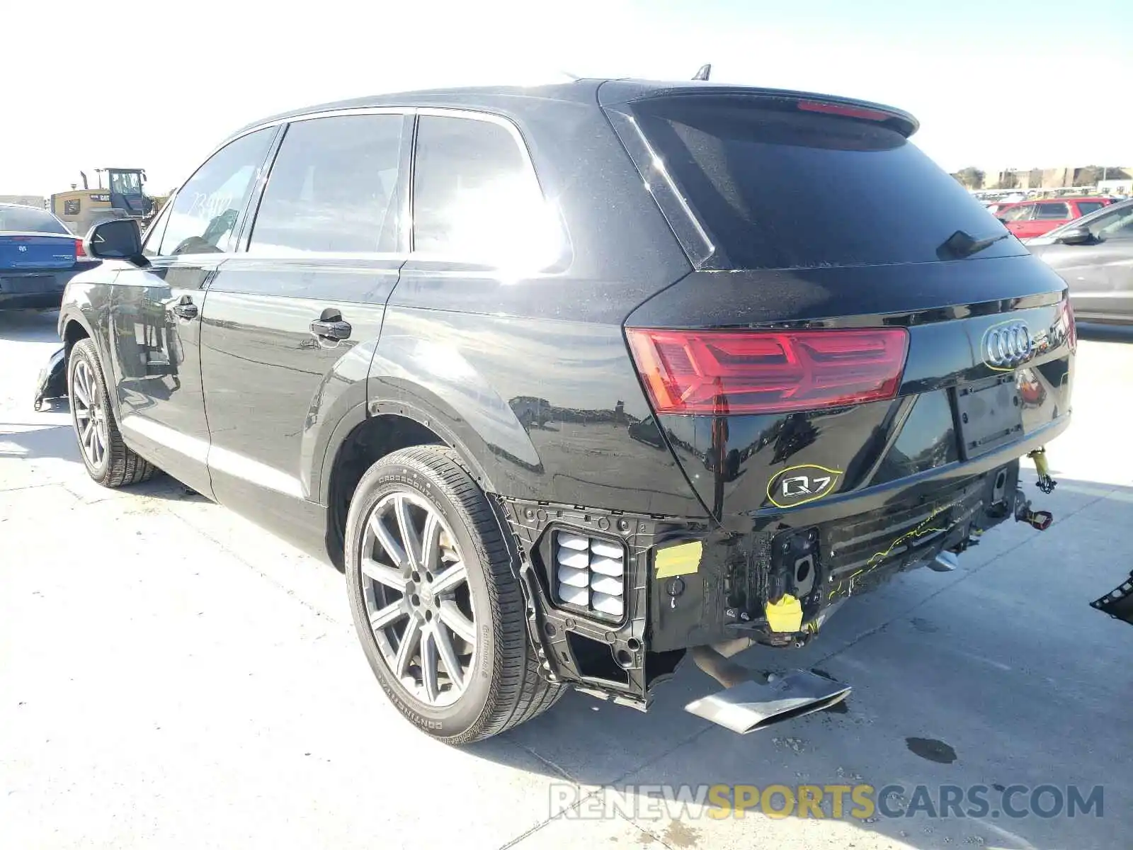 3 Photograph of a damaged car WA1AHAF76KD021884 AUDI Q7 2019