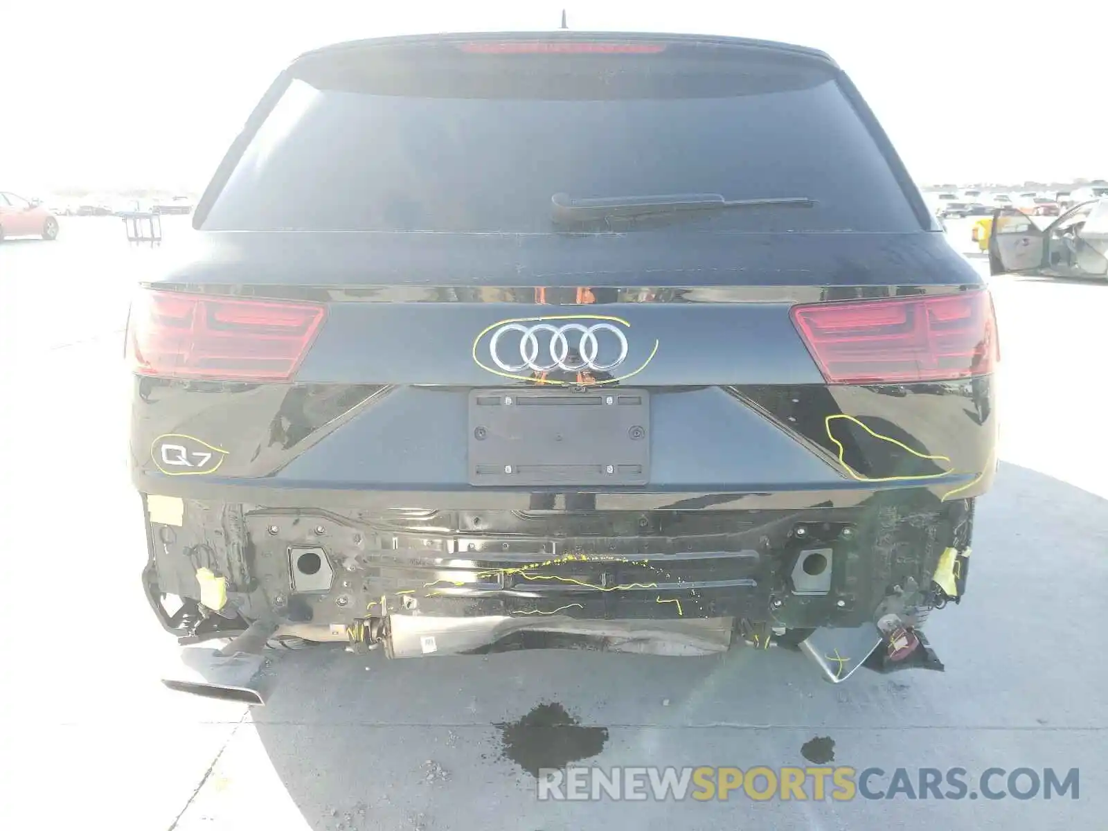 9 Photograph of a damaged car WA1AHAF76KD021884 AUDI Q7 2019