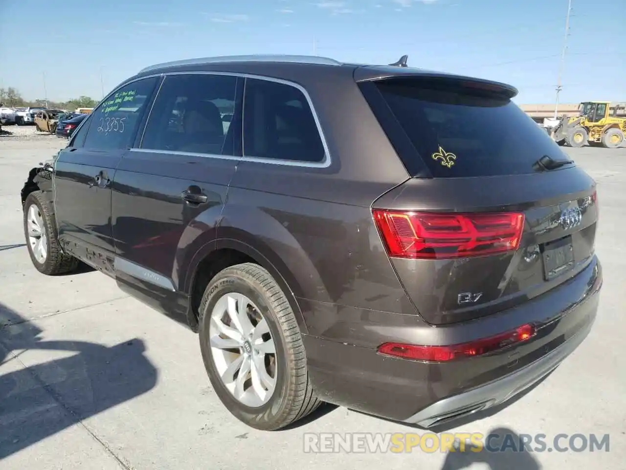 3 Фотография поврежденного автомобиля WA1AHAF76KD028642 AUDI Q7 2019