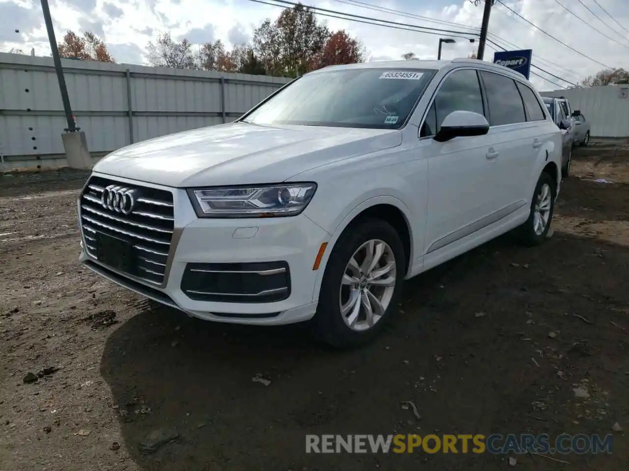 2 Photograph of a damaged car WA1AHAF76KD037650 AUDI Q7 2019