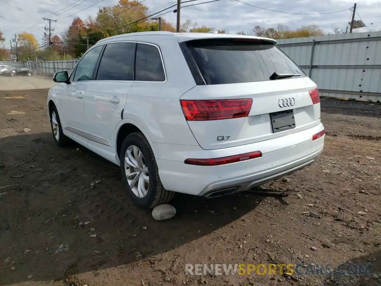 3 Photograph of a damaged car WA1AHAF76KD037650 AUDI Q7 2019