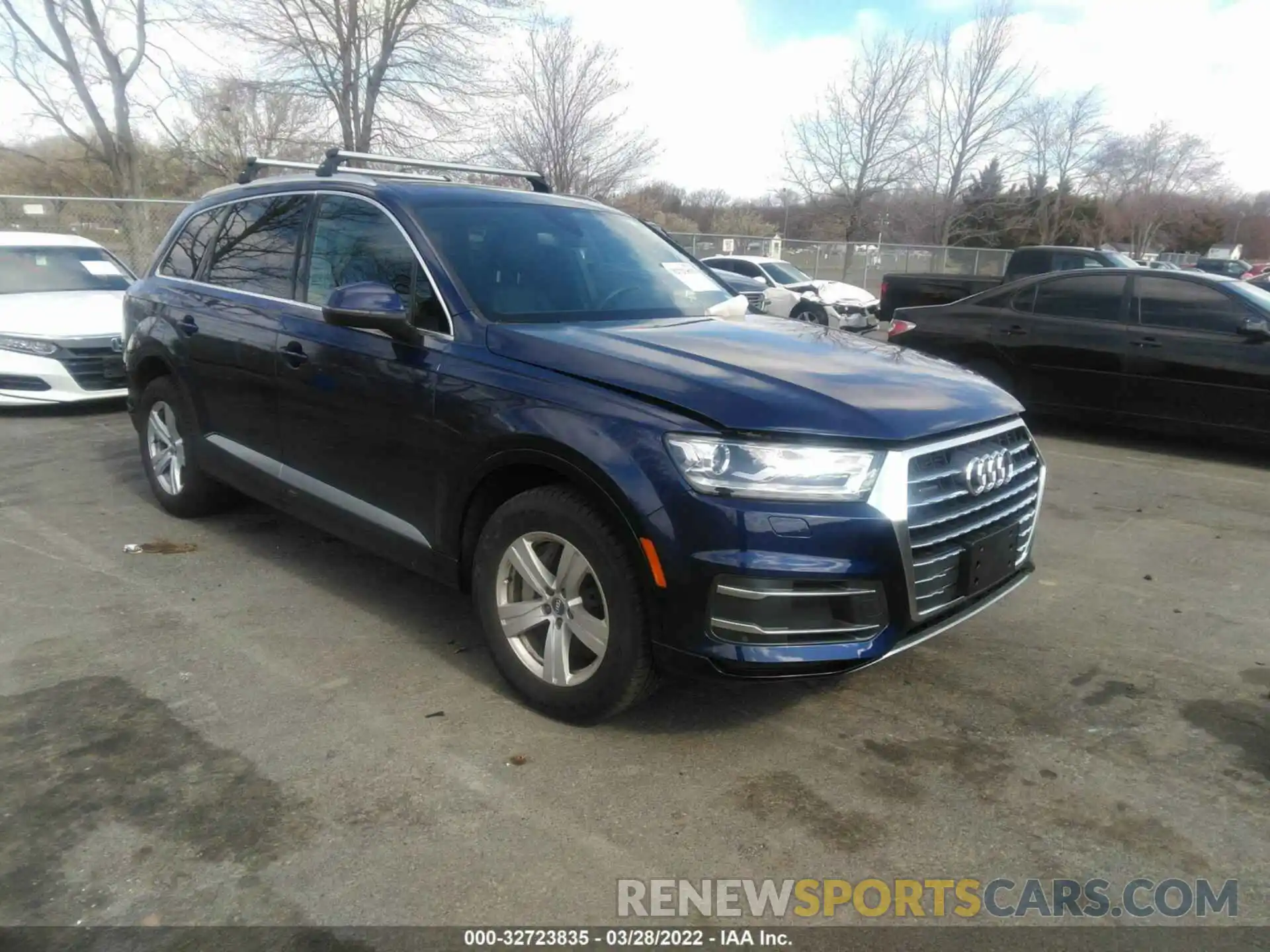 1 Photograph of a damaged car WA1AHAF76KD043352 AUDI Q7 2019