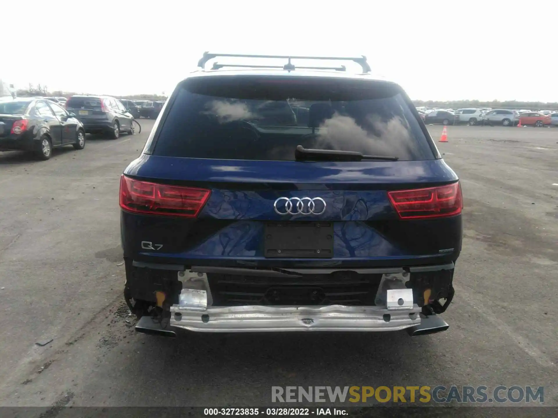 6 Photograph of a damaged car WA1AHAF76KD043352 AUDI Q7 2019