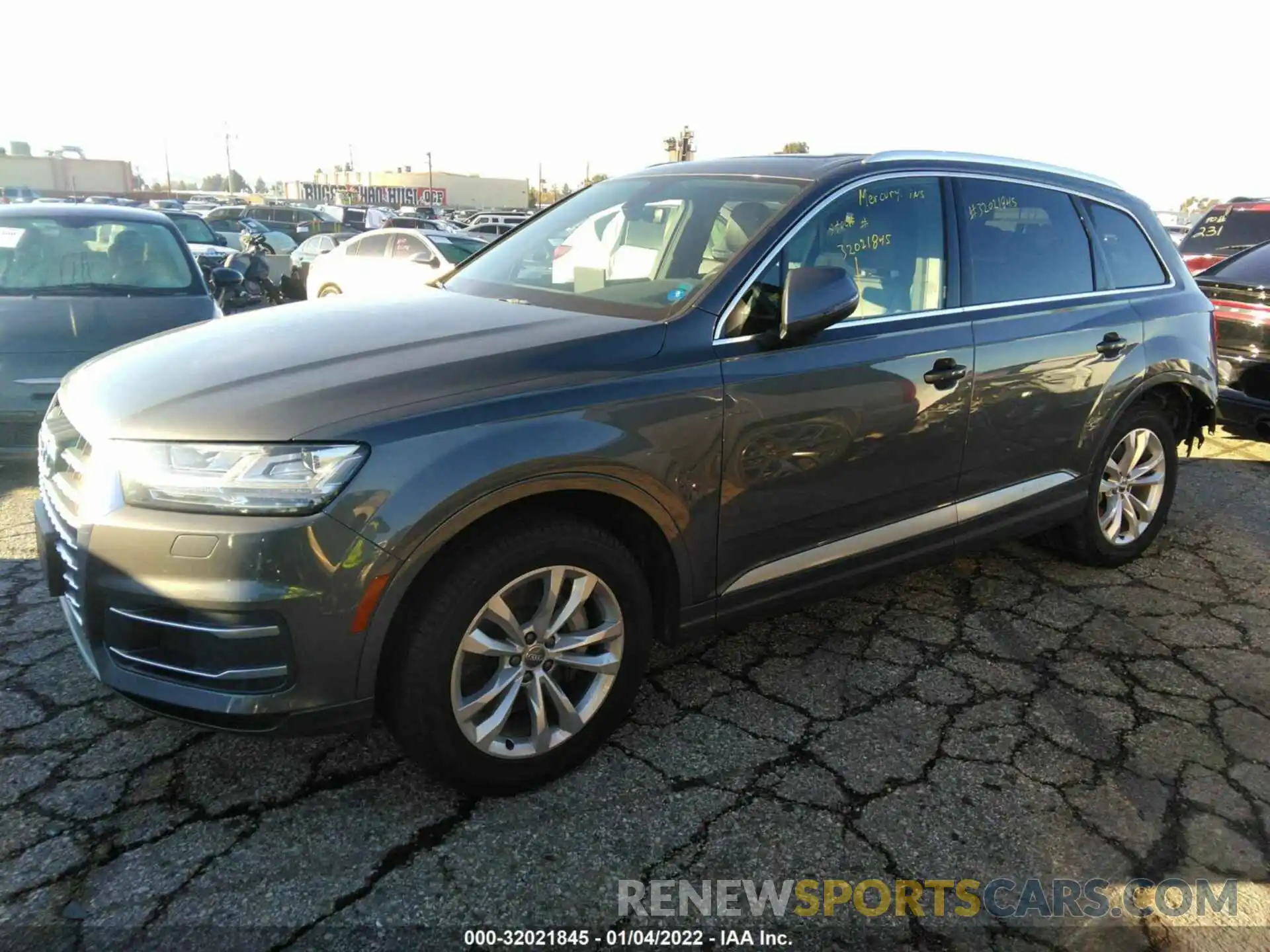 2 Photograph of a damaged car WA1AHAF76KD047370 AUDI Q7 2019