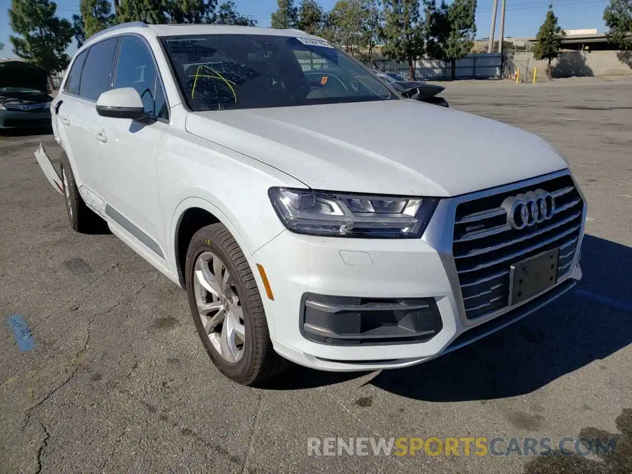 1 Photograph of a damaged car WA1AHAF76KD047627 AUDI Q7 2019