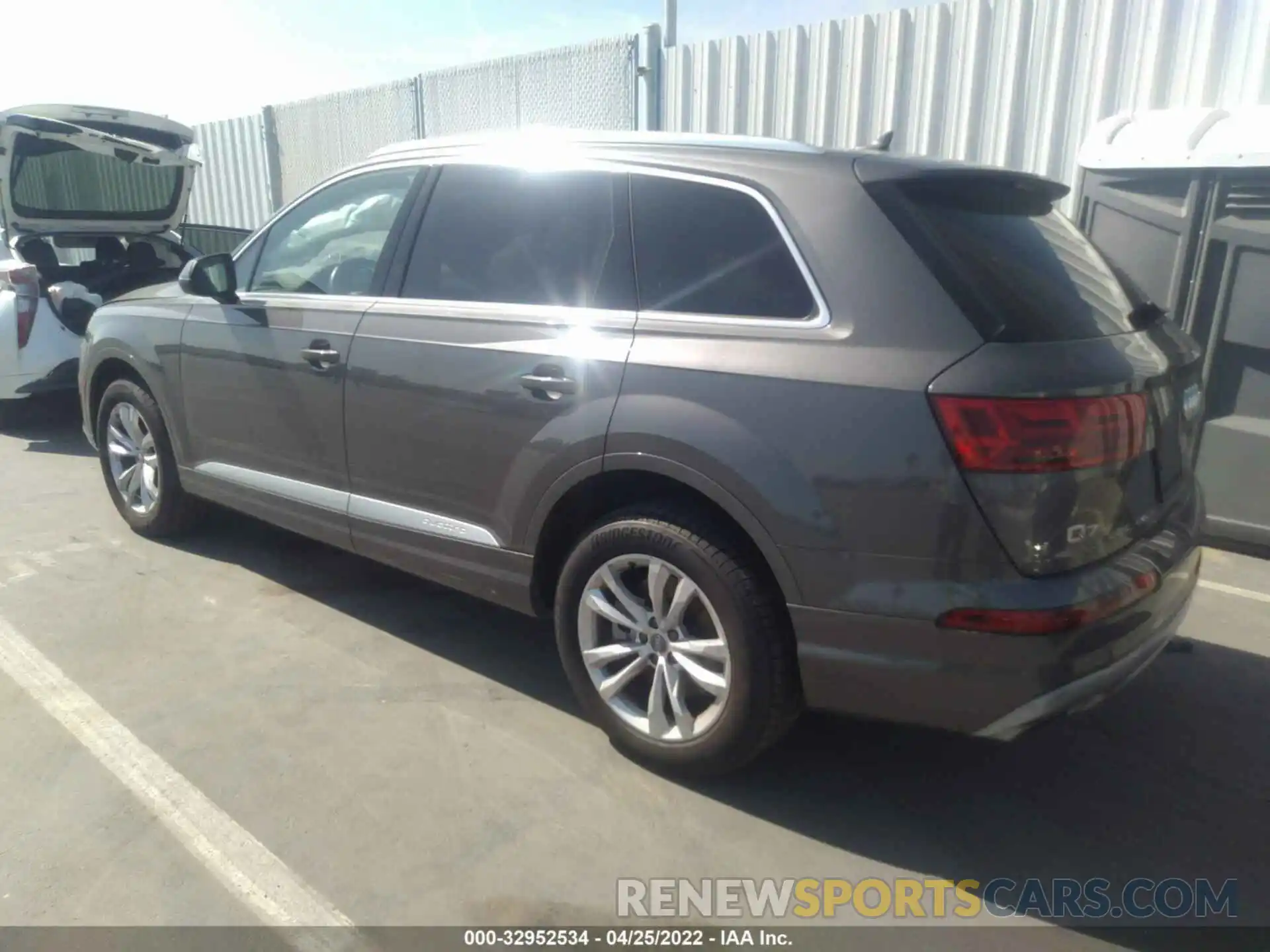 3 Photograph of a damaged car WA1AHAF77KD016354 AUDI Q7 2019