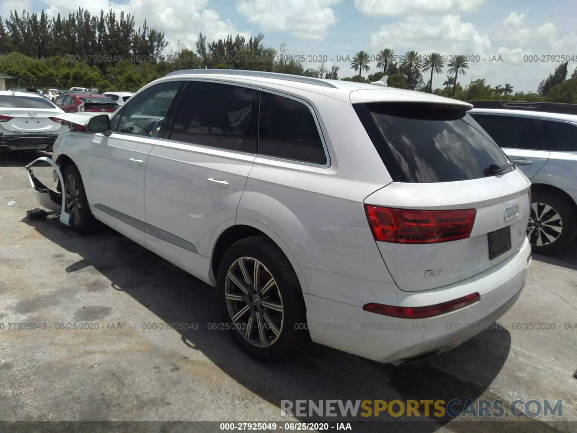 3 Photograph of a damaged car WA1AHAF77KD019089 AUDI Q7 2019