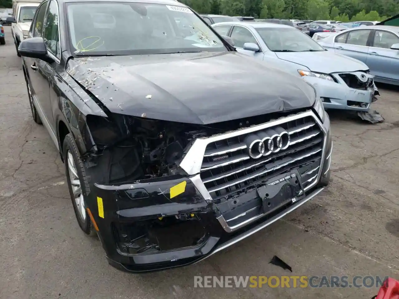 9 Photograph of a damaged car WA1AHAF77KD025510 AUDI Q7 2019