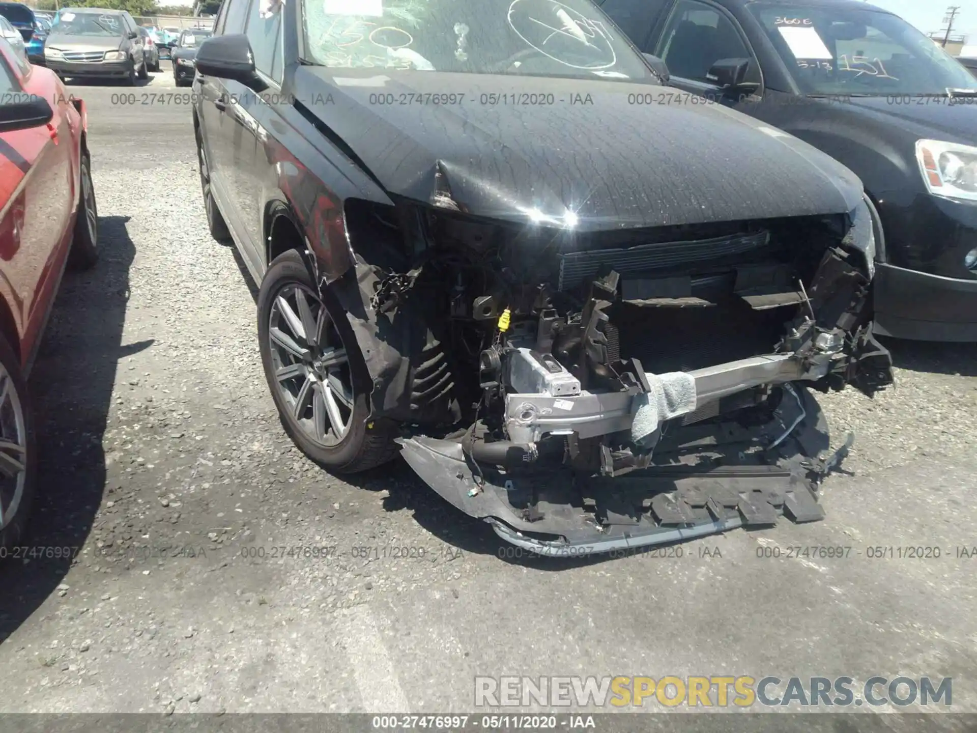 6 Photograph of a damaged car WA1AHAF77KD027774 AUDI Q7 2019