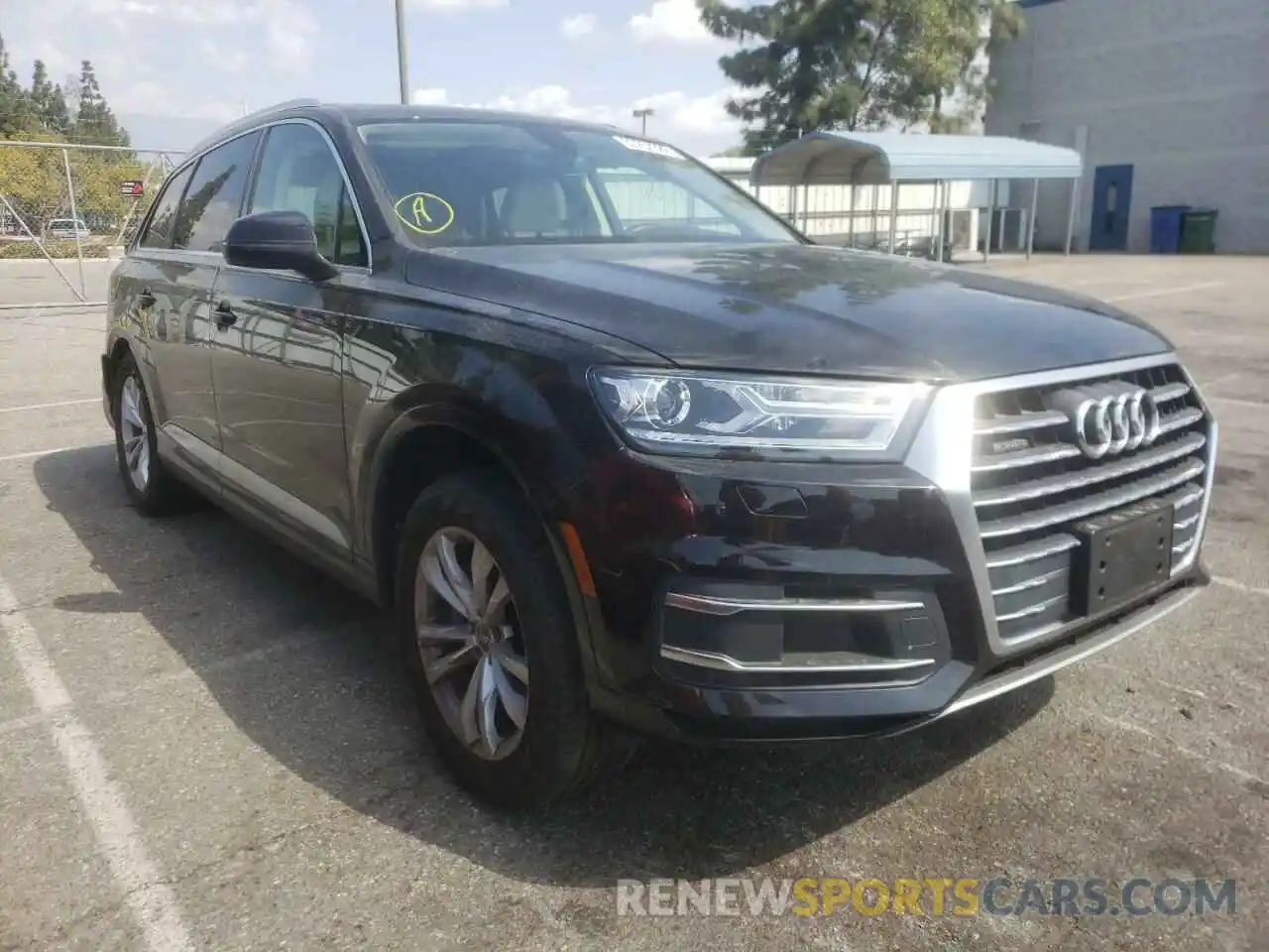 1 Photograph of a damaged car WA1AHAF77KD031257 AUDI Q7 2019