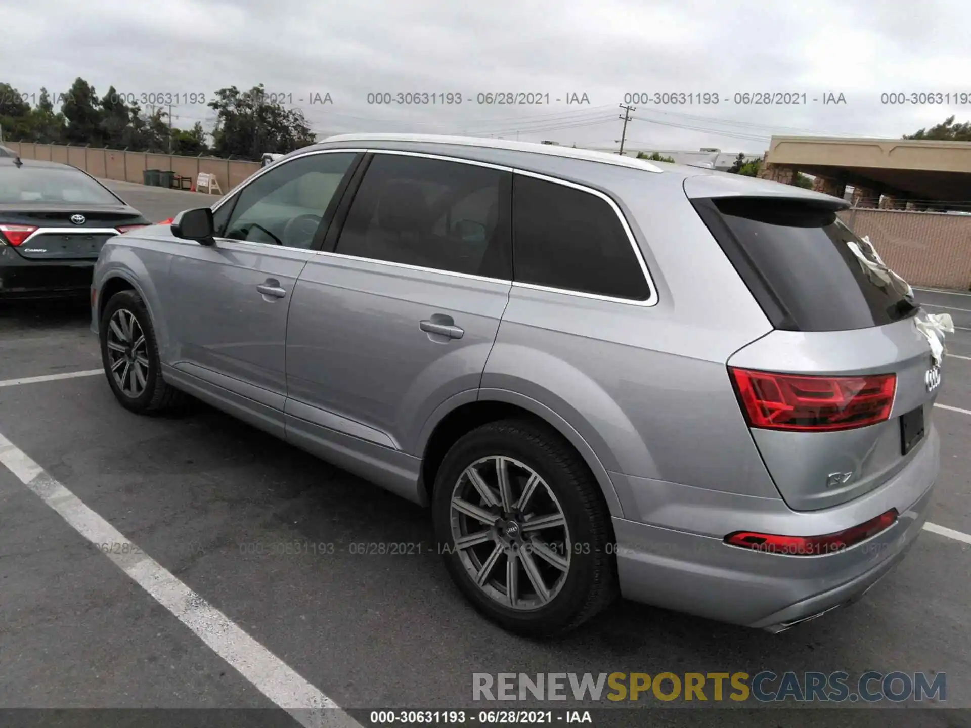 3 Photograph of a damaged car WA1AHAF77KD034322 AUDI Q7 2019