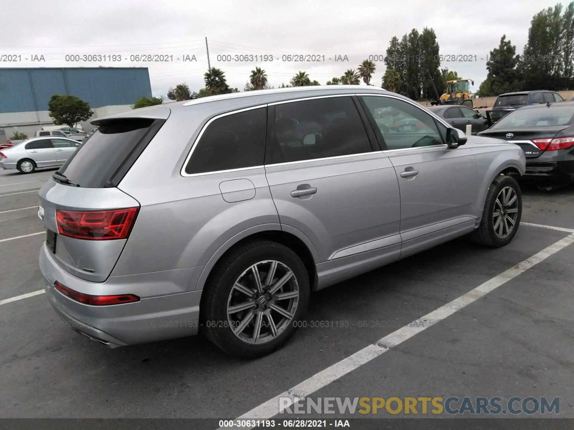 4 Photograph of a damaged car WA1AHAF77KD034322 AUDI Q7 2019