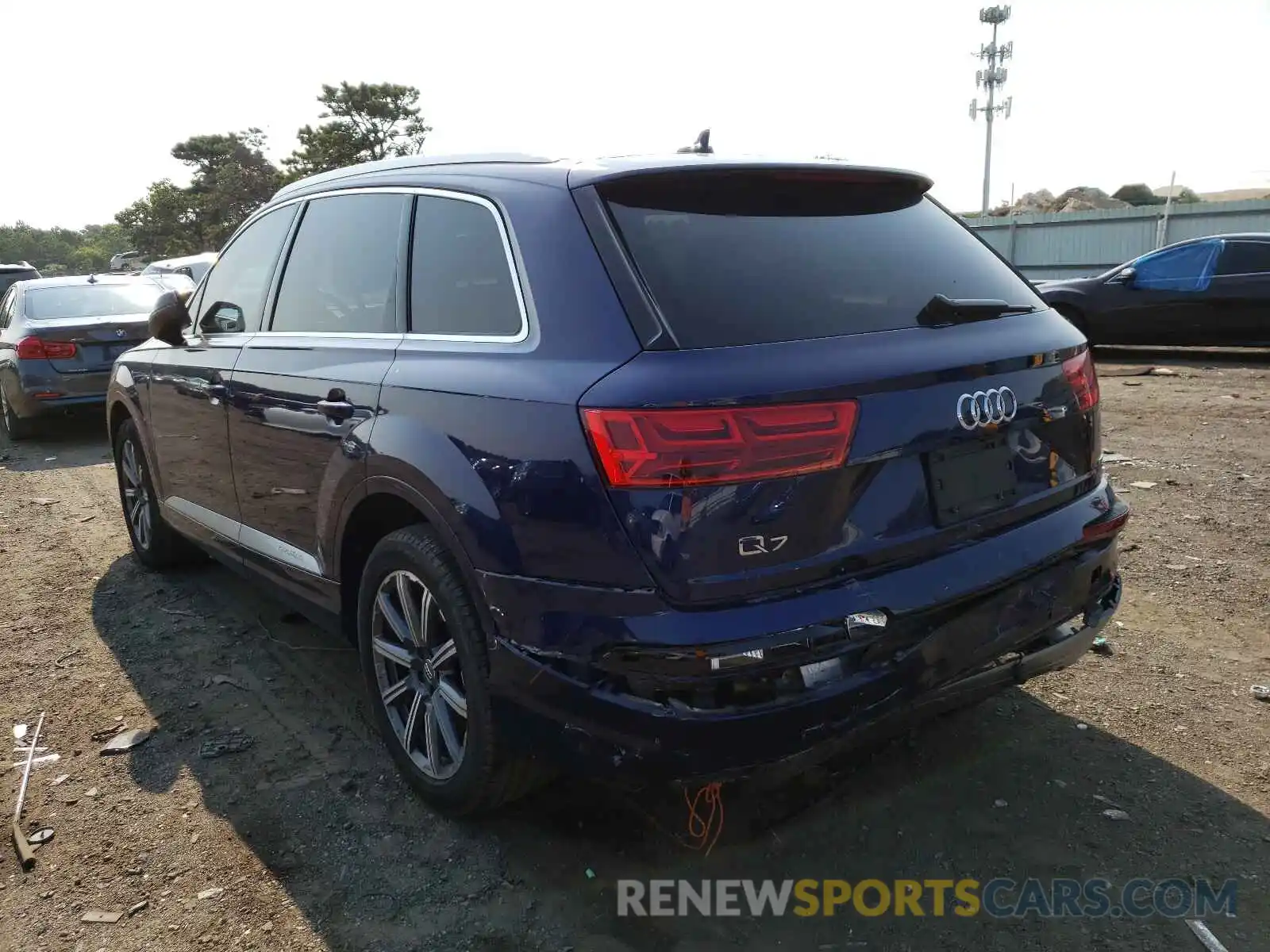 3 Photograph of a damaged car WA1AHAF77KD039004 AUDI Q7 2019