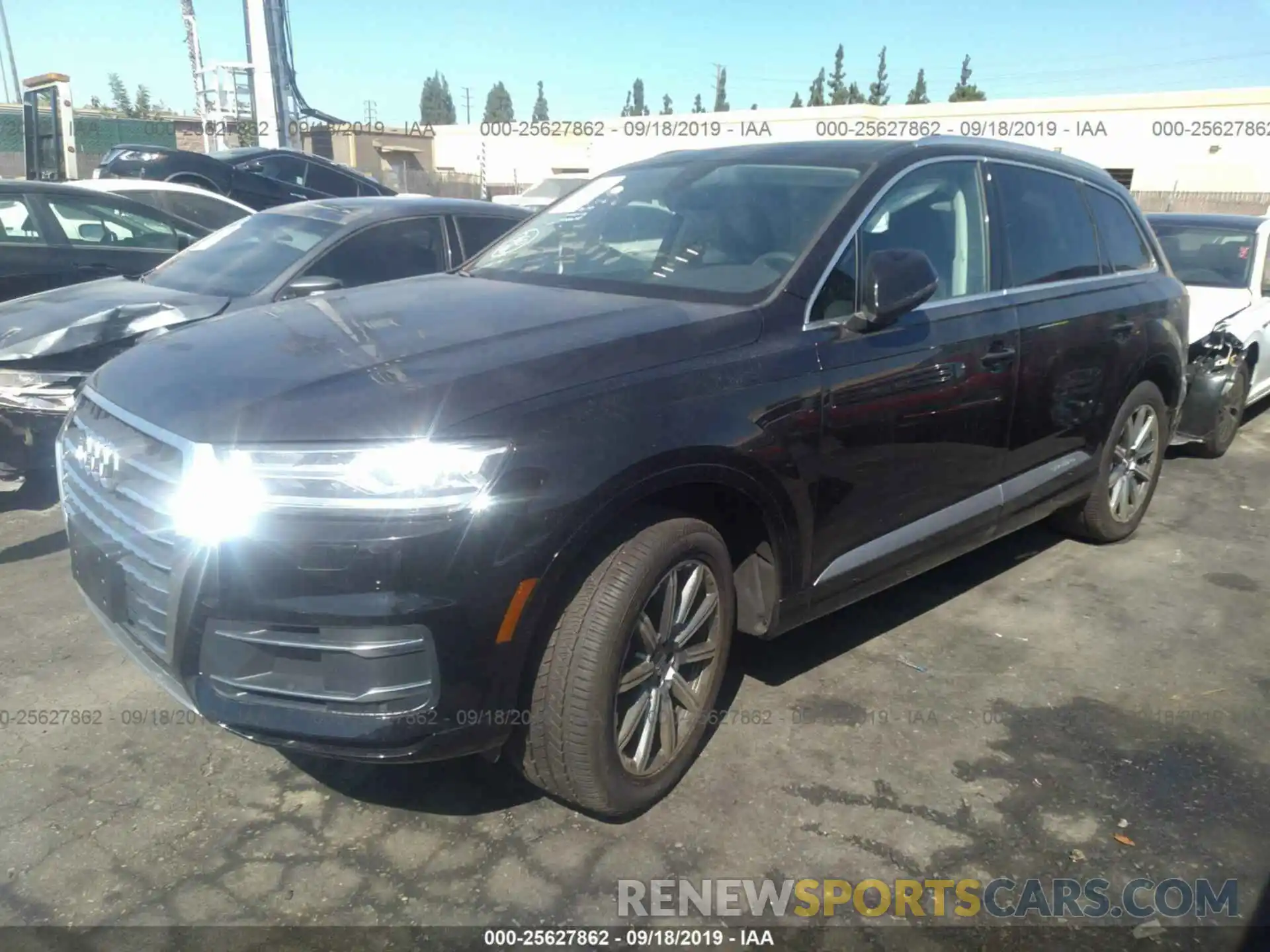 2 Photograph of a damaged car WA1AHAF78KD024351 AUDI Q7 2019