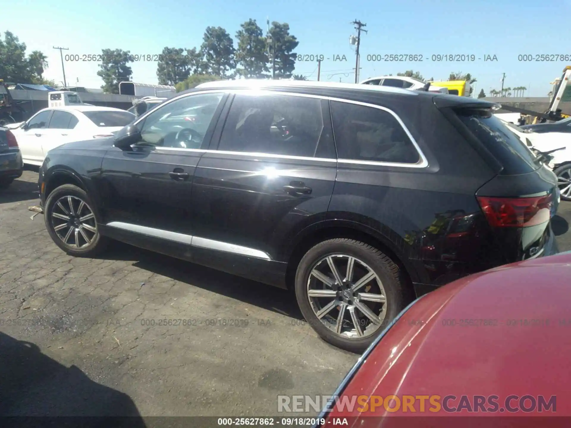 3 Photograph of a damaged car WA1AHAF78KD024351 AUDI Q7 2019