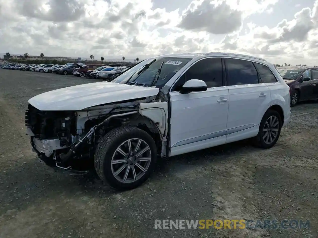 1 Photograph of a damaged car WA1AHAF78KD029114 AUDI Q7 2019