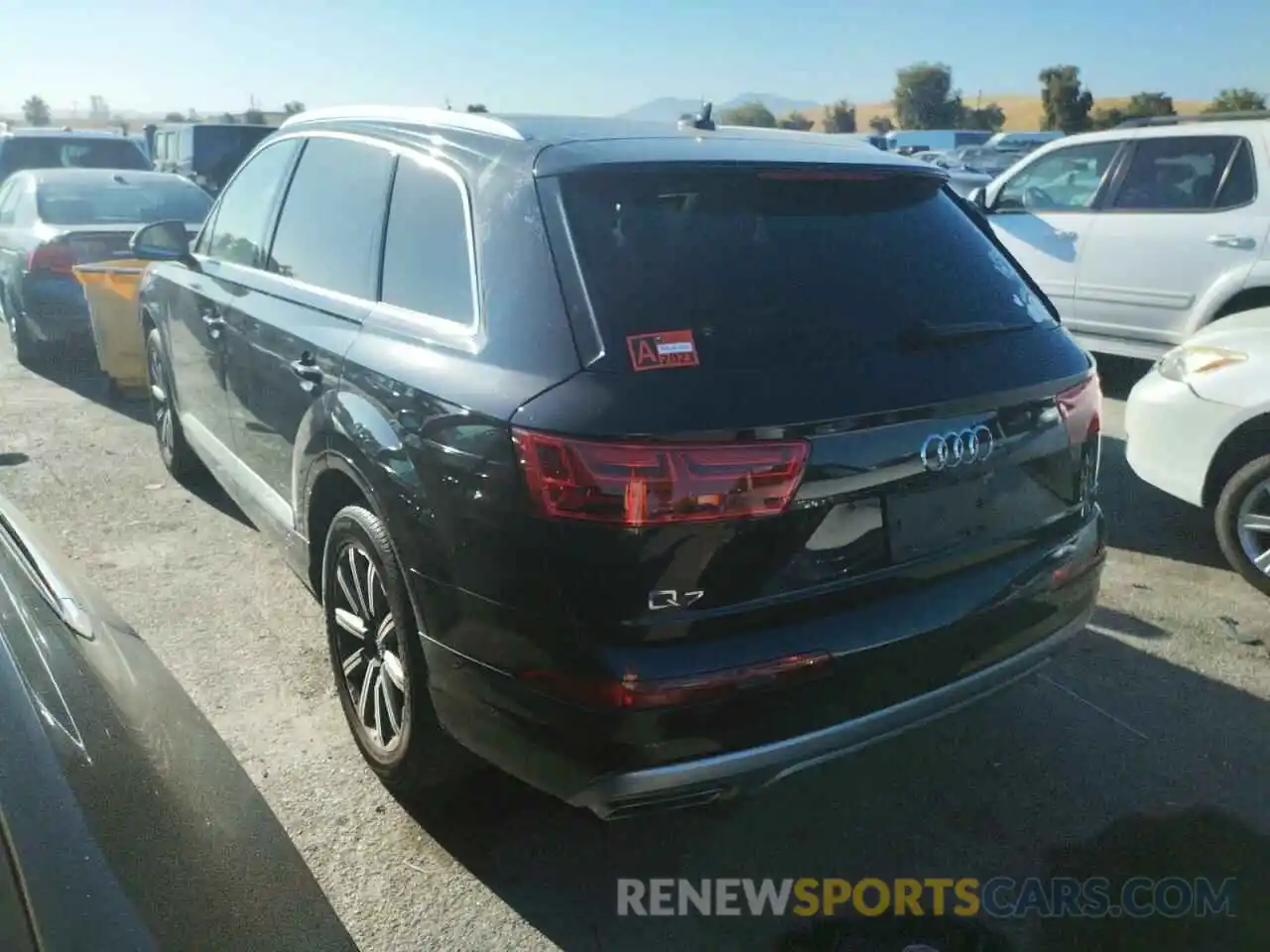 3 Photograph of a damaged car WA1AHAF78KD030036 AUDI Q7 2019