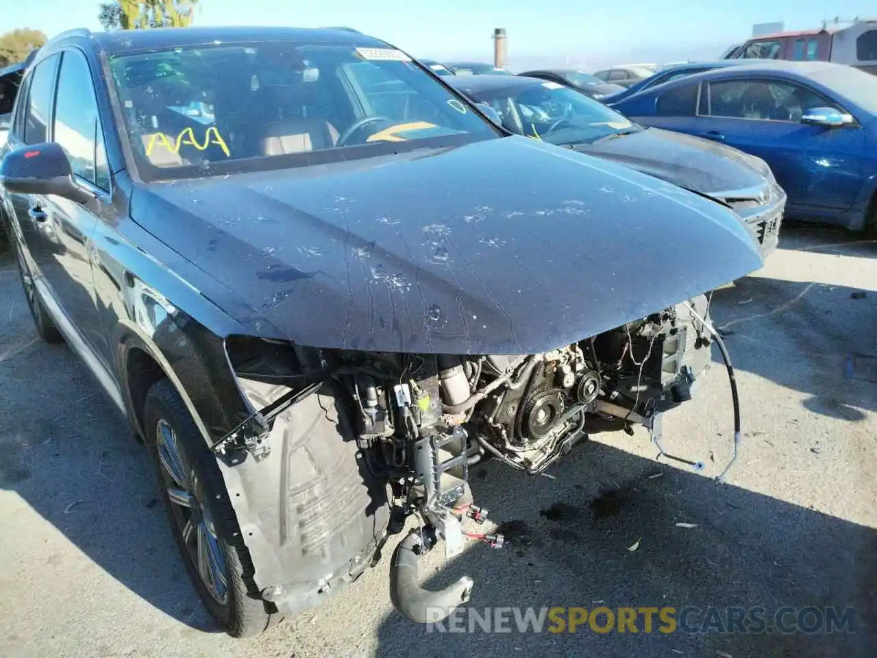 9 Photograph of a damaged car WA1AHAF78KD030036 AUDI Q7 2019