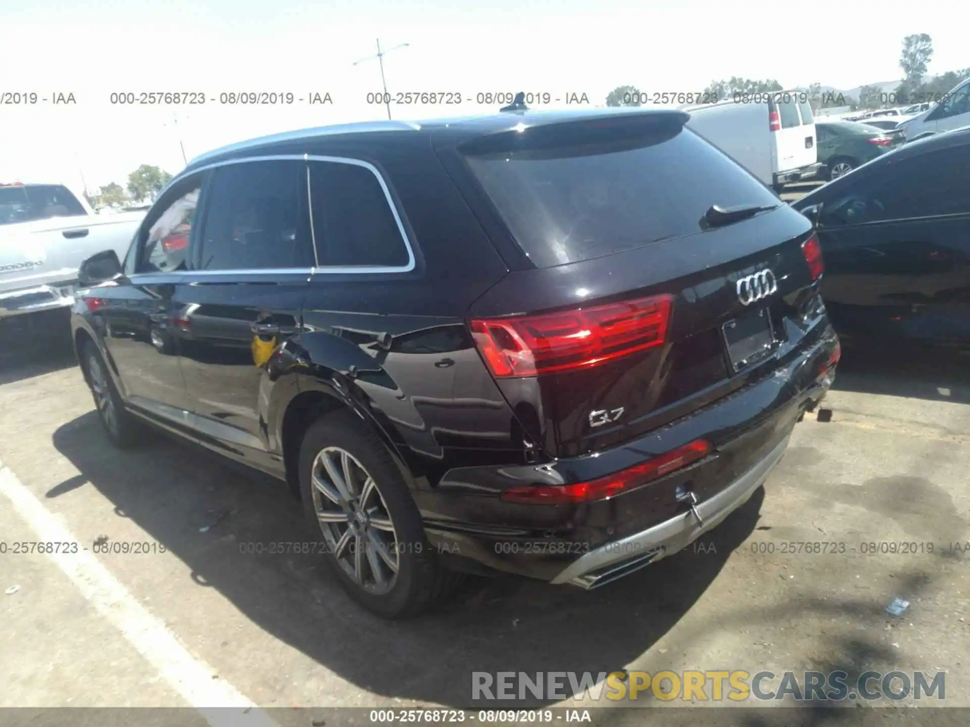 3 Photograph of a damaged car WA1AHAF78KD033678 AUDI Q7 2019