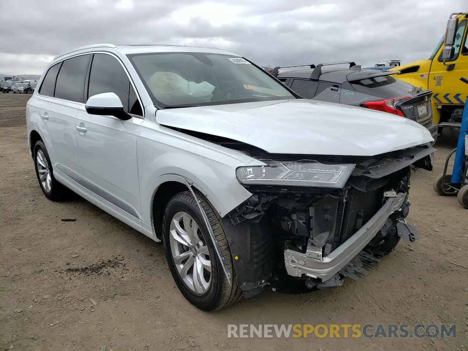 1 Photograph of a damaged car WA1AHAF78KD034913 AUDI Q7 2019