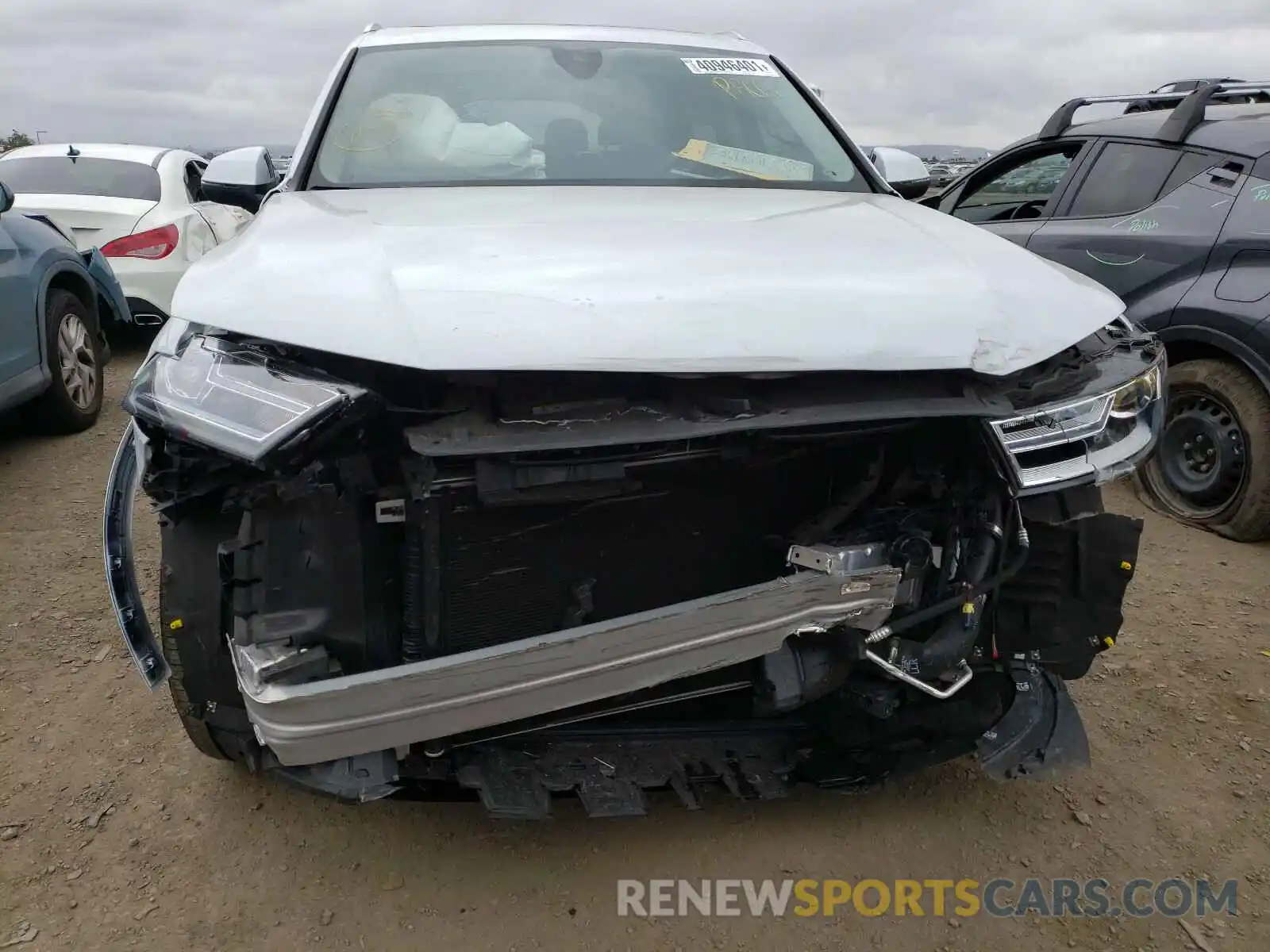 9 Photograph of a damaged car WA1AHAF78KD034913 AUDI Q7 2019