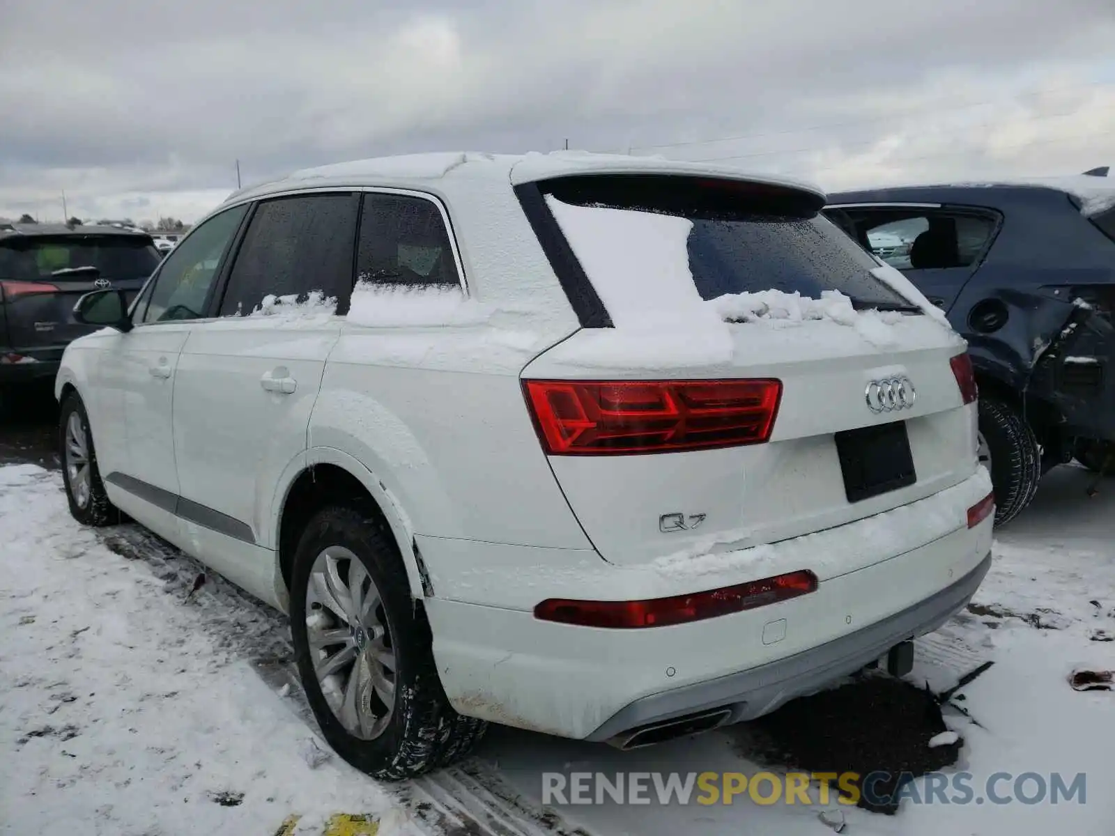 3 Фотография поврежденного автомобиля WA1AHAF78KD036127 AUDI Q7 2019