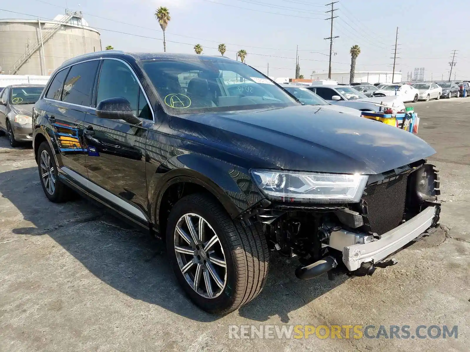 1 Photograph of a damaged car WA1AHAF79KD027419 AUDI Q7 2019