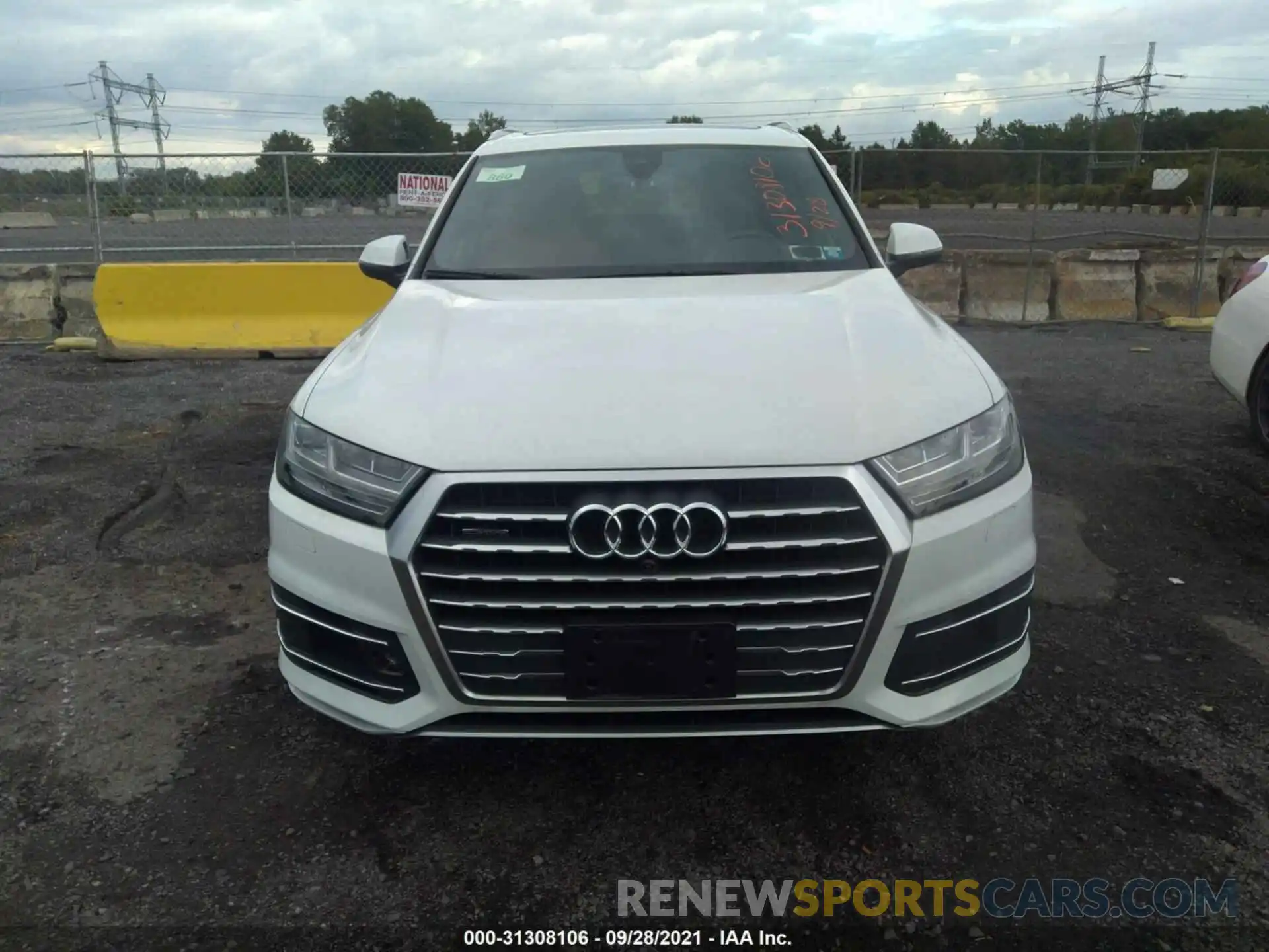 6 Photograph of a damaged car WA1AHAF79KD047444 AUDI Q7 2019