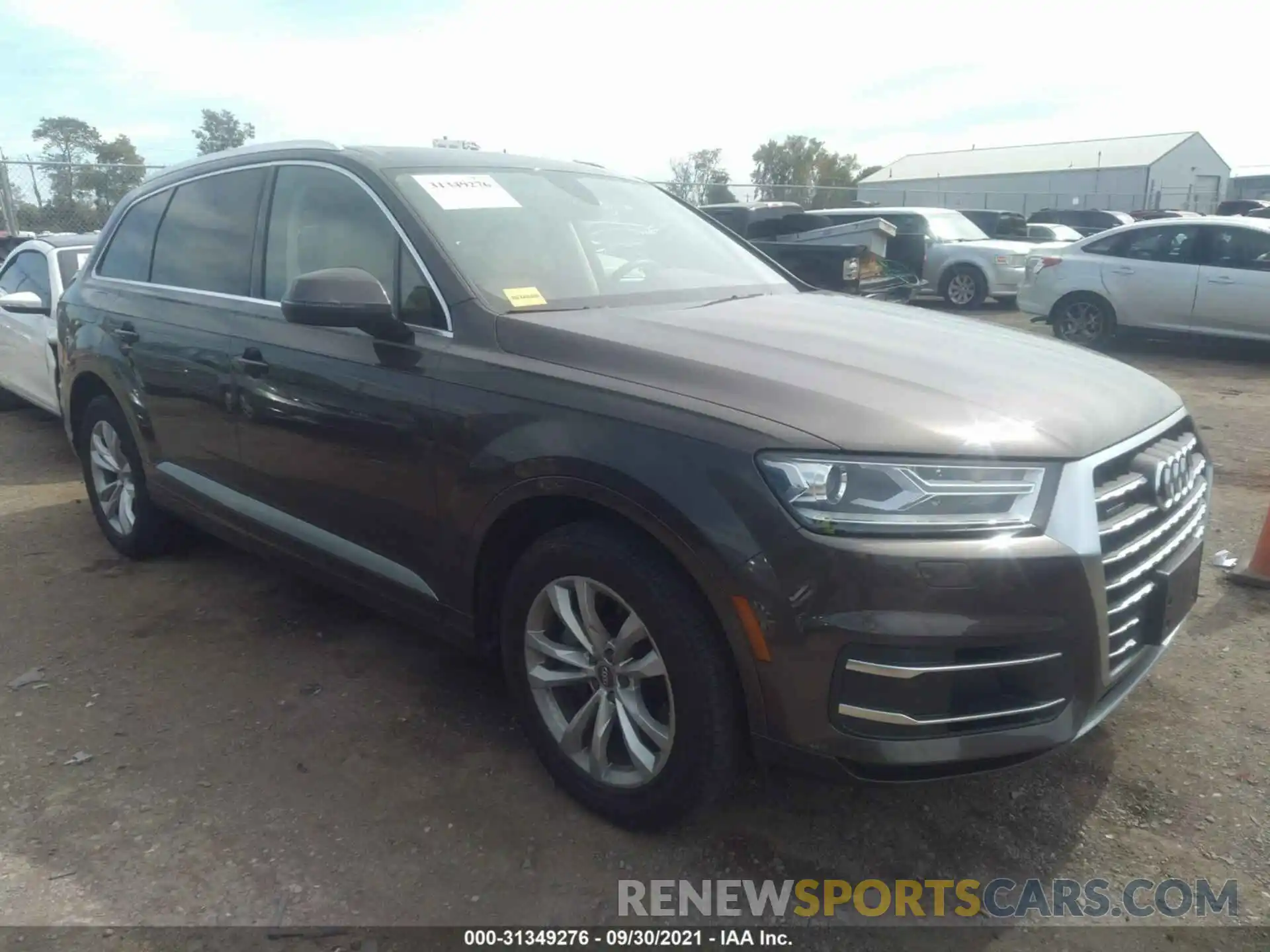 1 Photograph of a damaged car WA1AHAF7XKD018745 AUDI Q7 2019