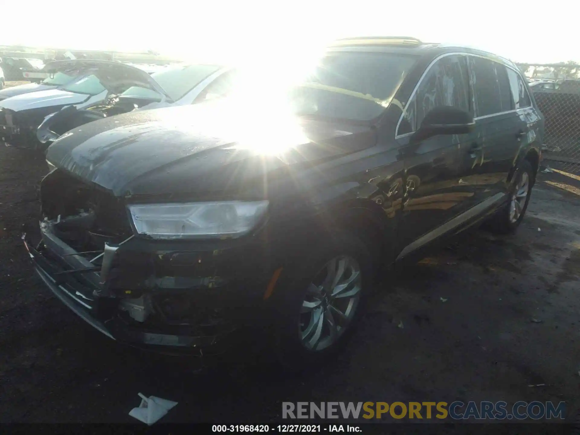 2 Photograph of a damaged car WA1AHAF7XKD024478 AUDI Q7 2019