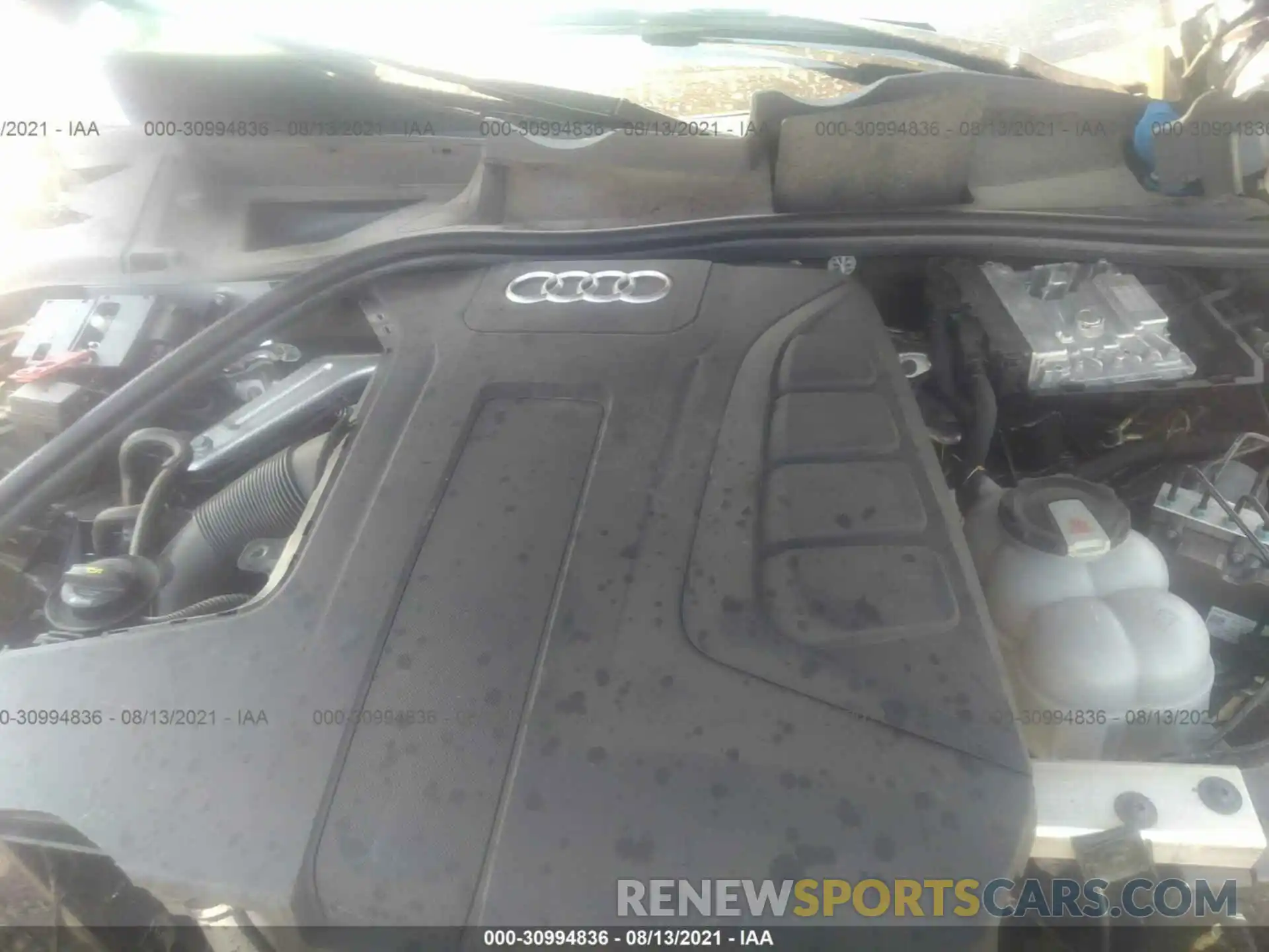 10 Photograph of a damaged car WA1AHAF7XKD025470 AUDI Q7 2019