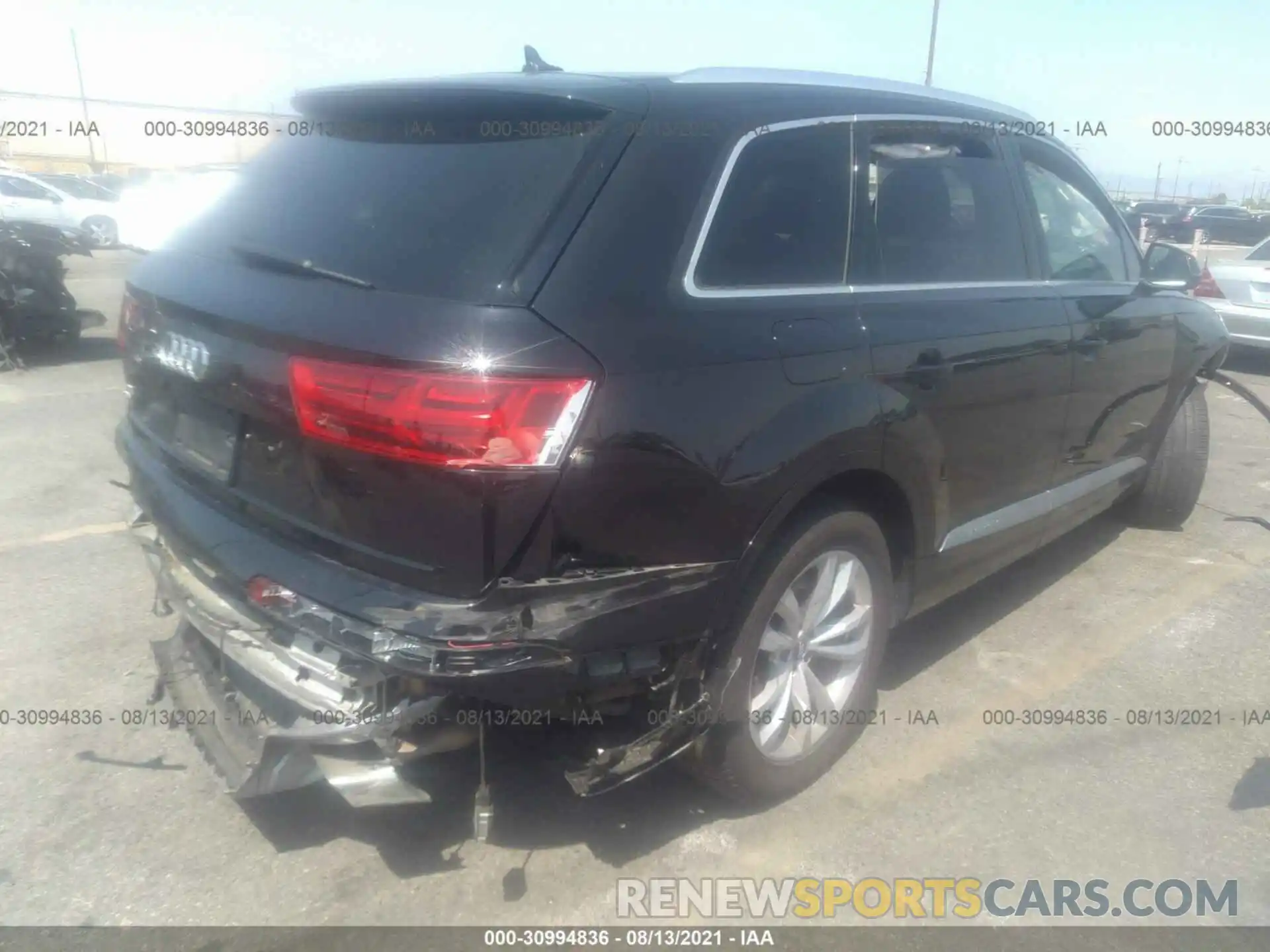 4 Фотография поврежденного автомобиля WA1AHAF7XKD025470 AUDI Q7 2019