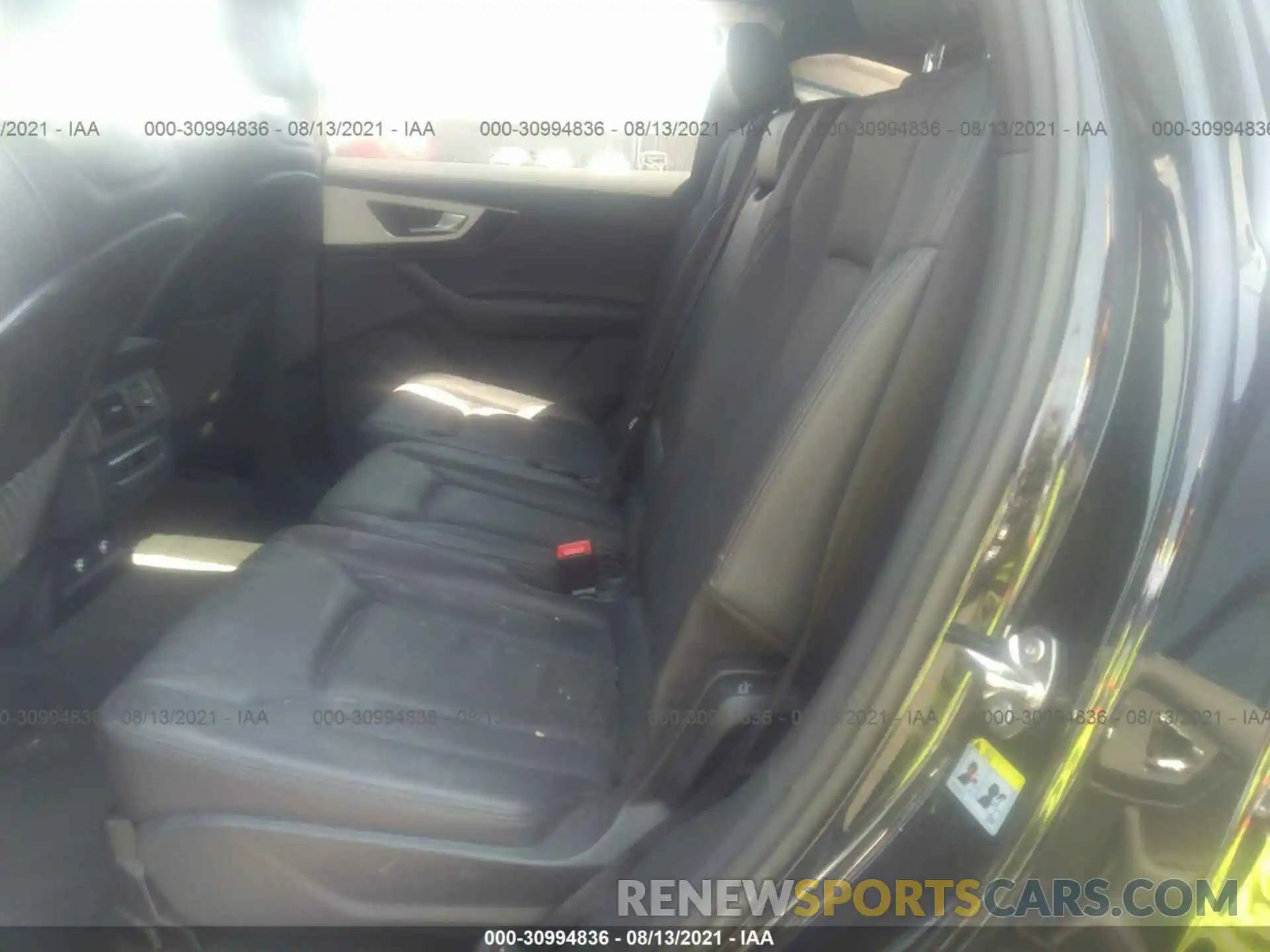 8 Photograph of a damaged car WA1AHAF7XKD025470 AUDI Q7 2019