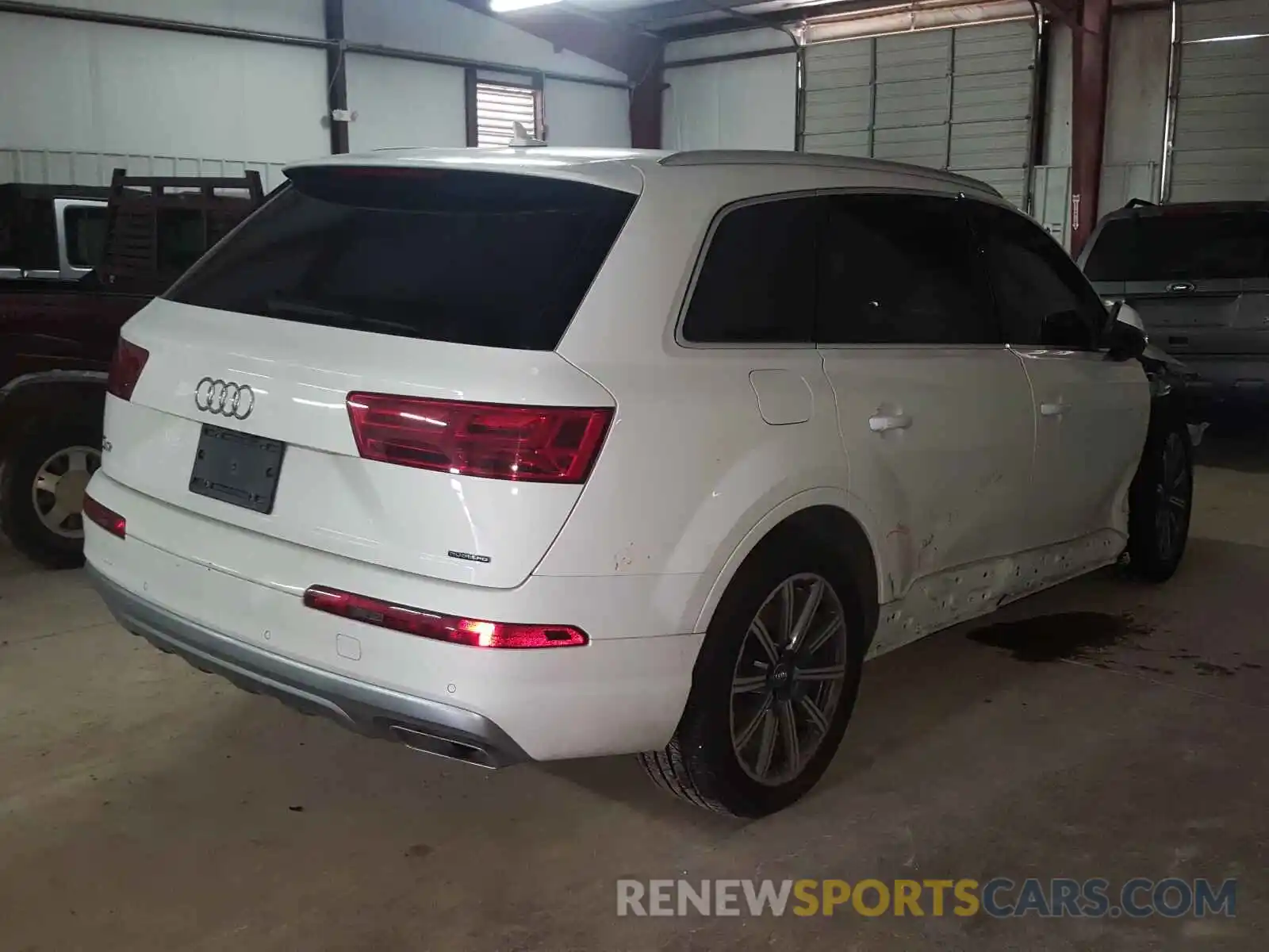 4 Фотография поврежденного автомобиля WA1AHBF70KD028593 AUDI Q7 2019