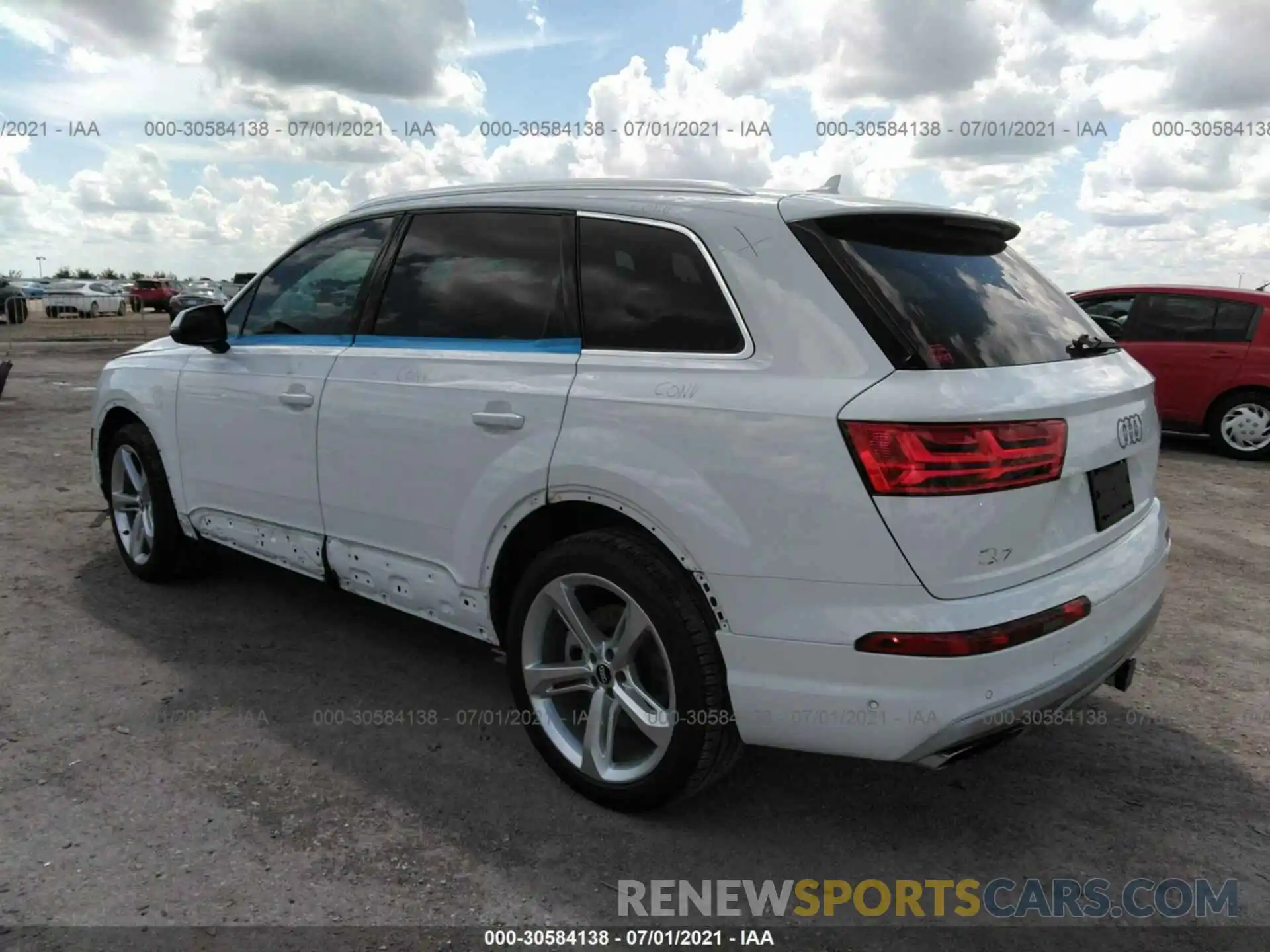 3 Фотография поврежденного автомобиля WA1LAAF70KD002793 AUDI Q7 2019