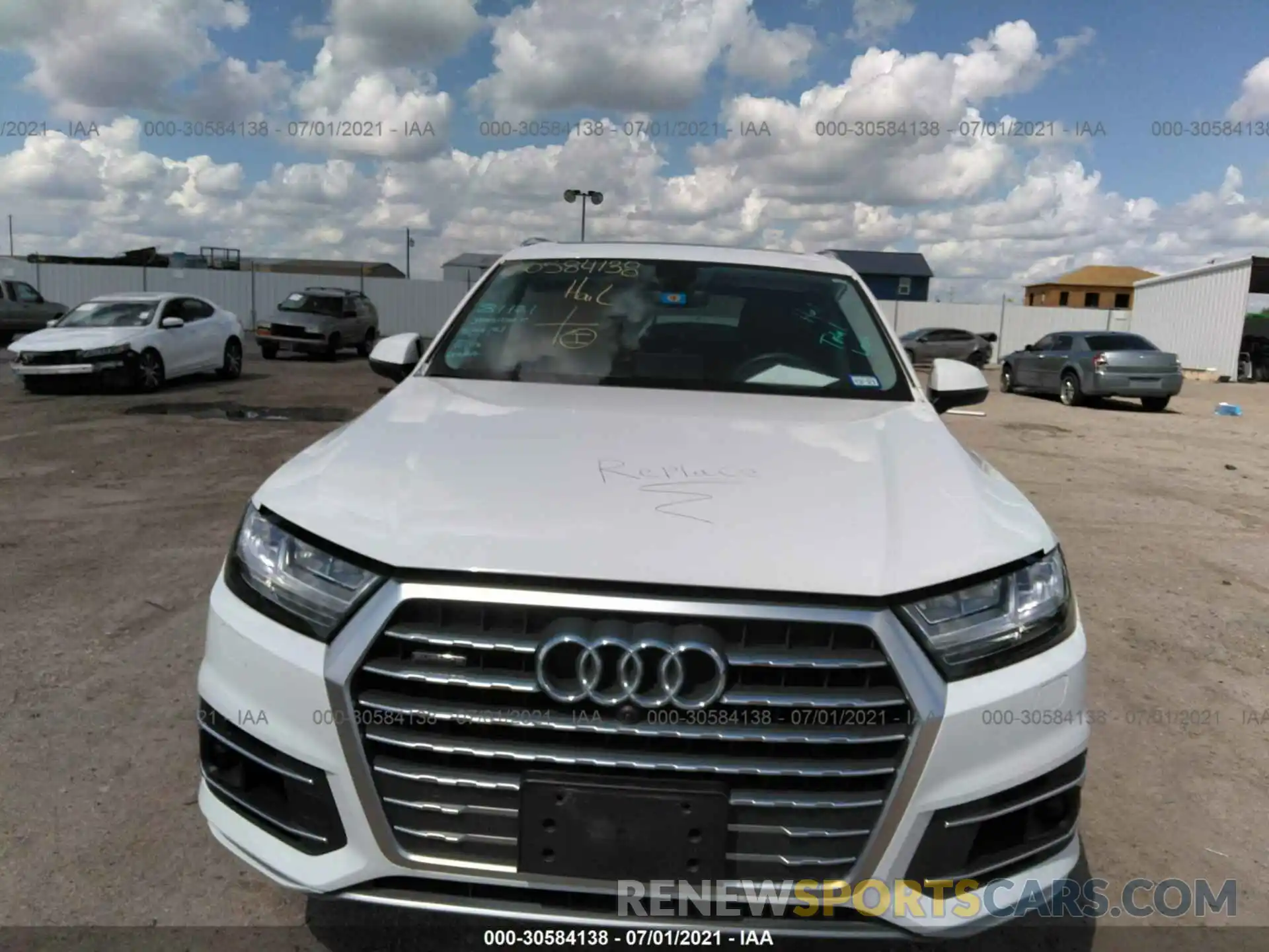 6 Фотография поврежденного автомобиля WA1LAAF70KD002793 AUDI Q7 2019