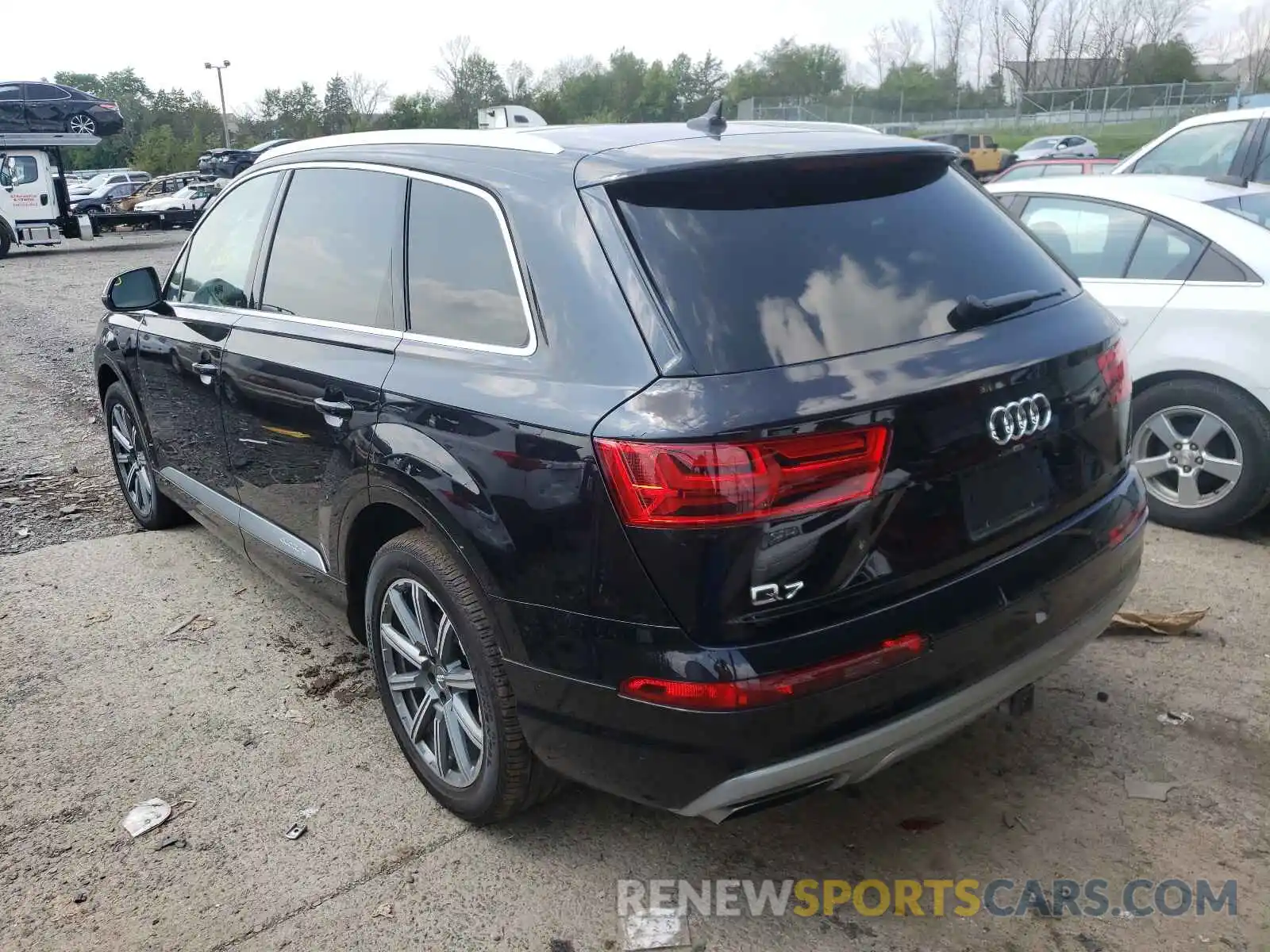 3 Фотография поврежденного автомобиля WA1LAAF70KD005970 AUDI Q7 2019