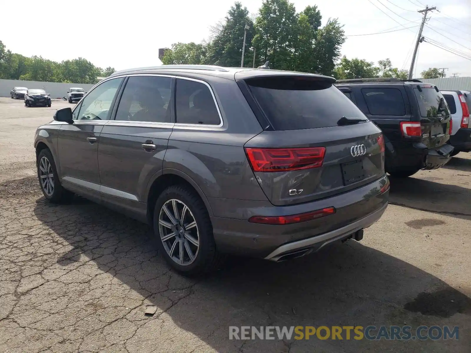 3 Photograph of a damaged car WA1LAAF70KD009887 AUDI Q7 2019